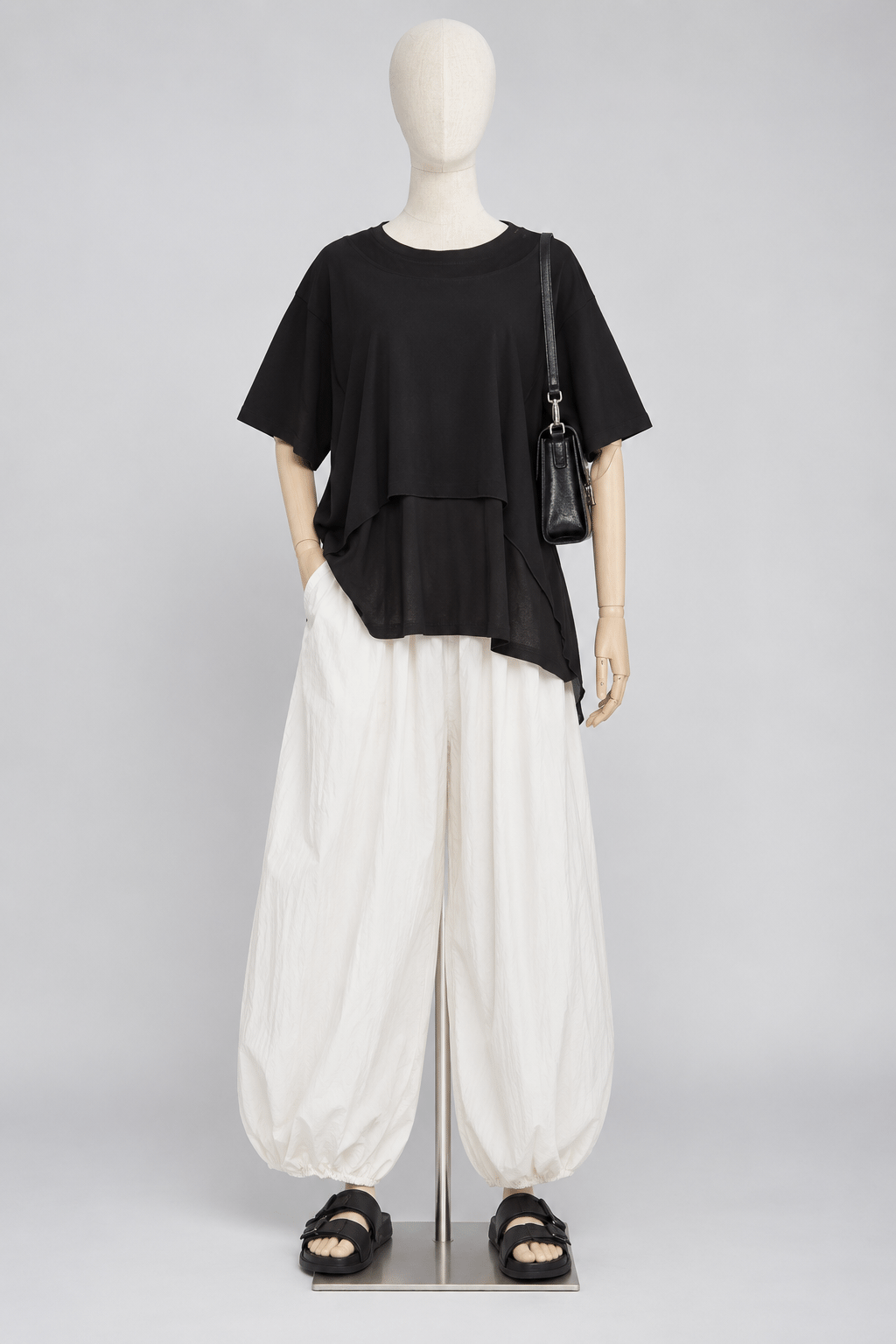 PO - Miri Layered Top in Black