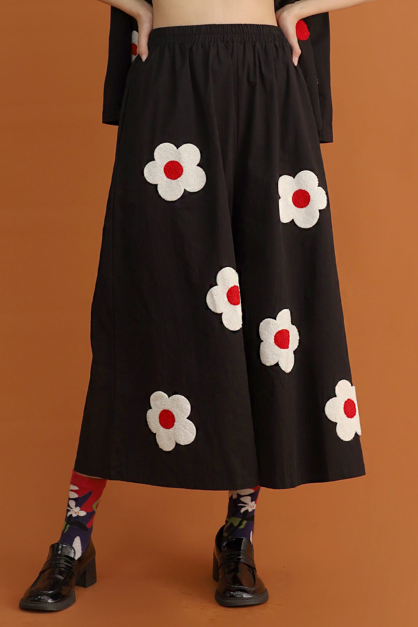 CHOSEN - Misaki Floral Wide Leg Pants