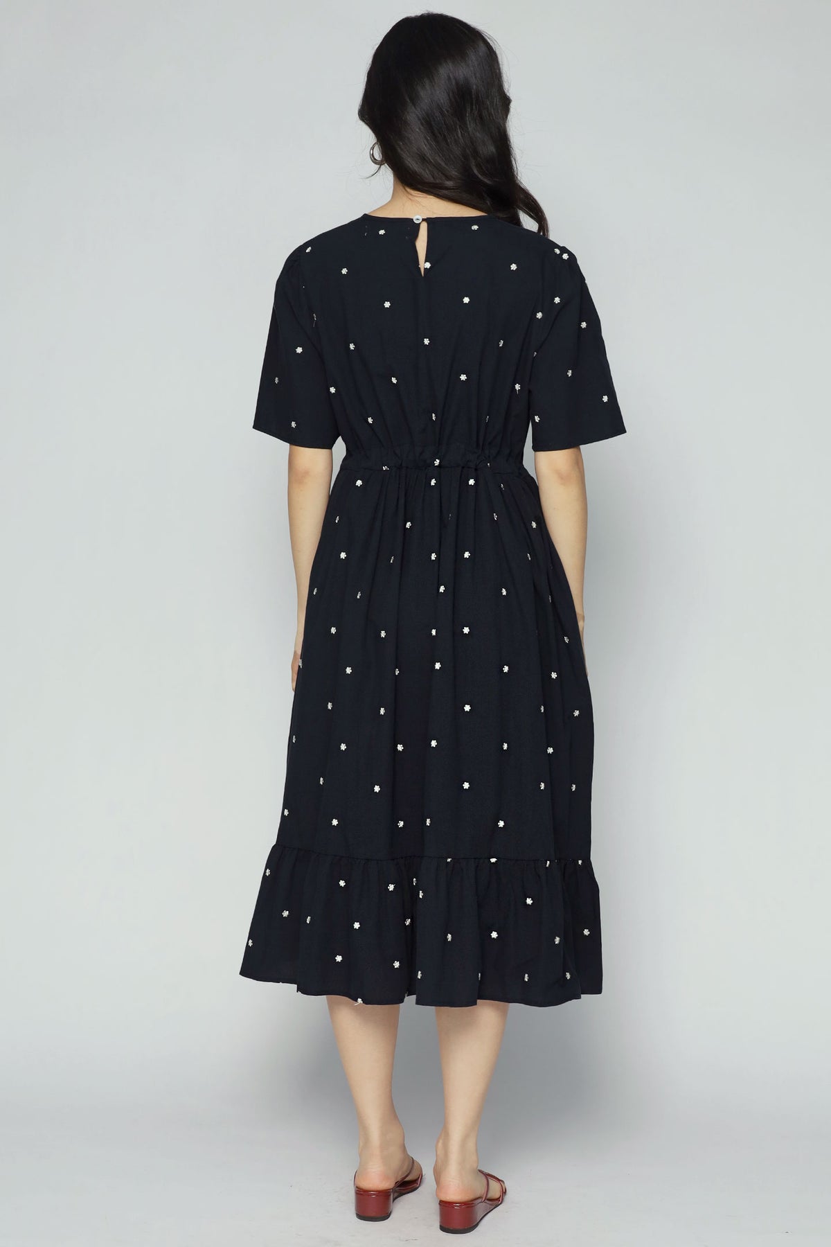 Misty Dress in Moon Daisy