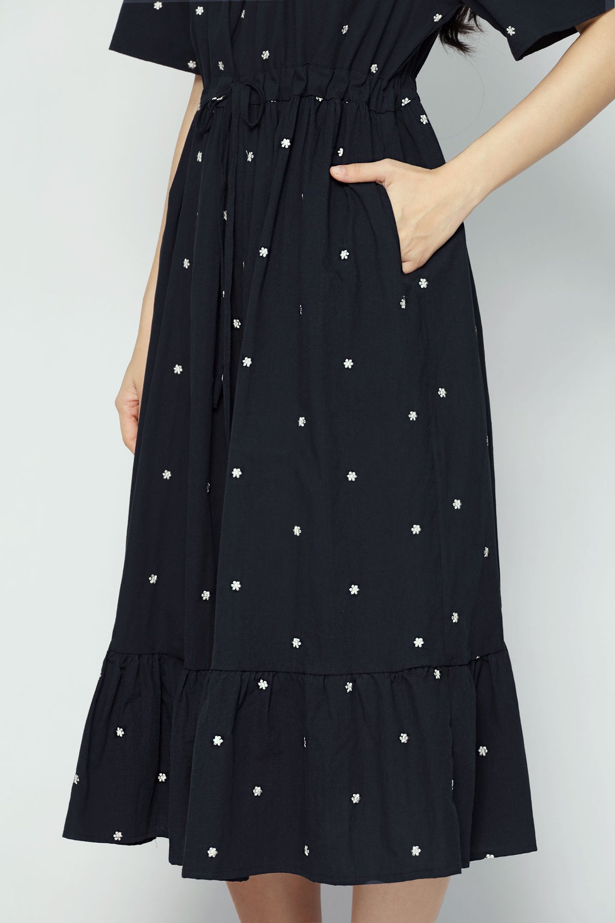 Misty Dress in Moon Daisy