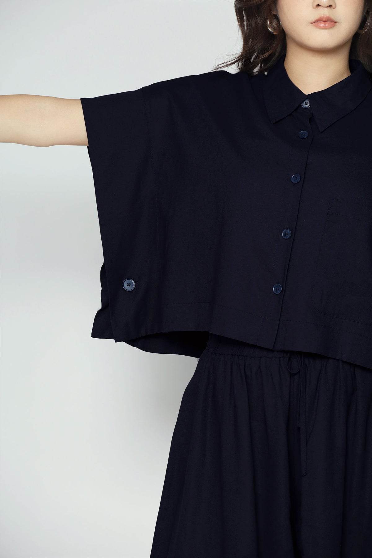 Monday Shirt in Midnight Navy