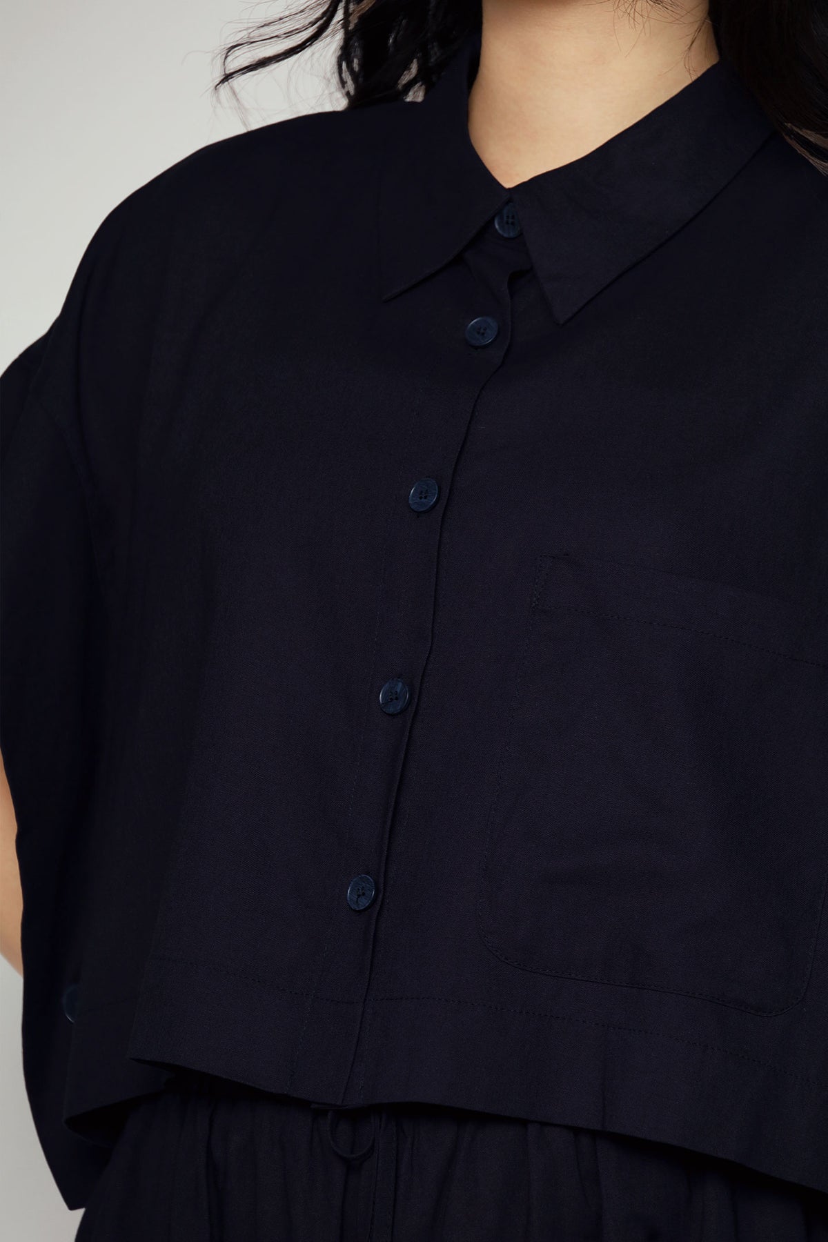Monday Shirt in Midnight Navy