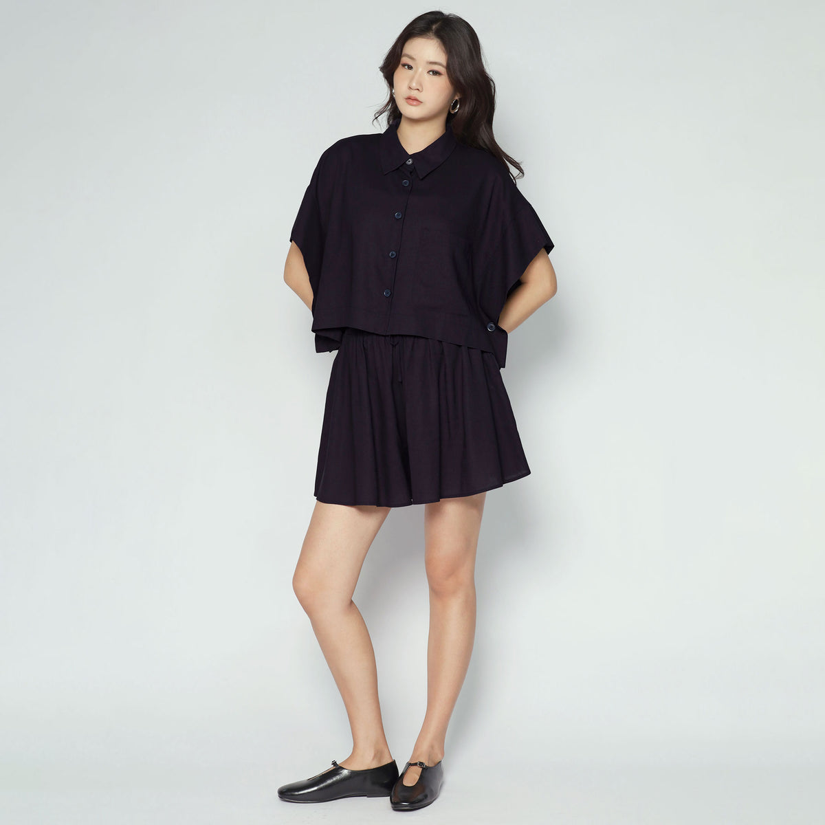 Monday Shirt in Midnight Navy