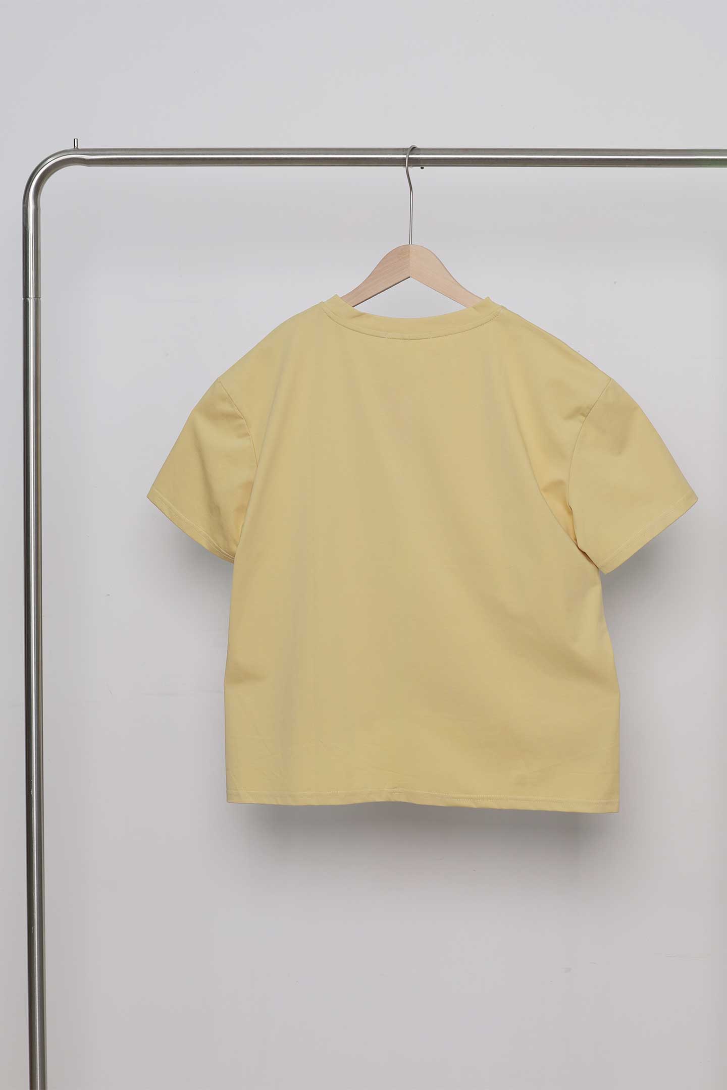 Easy By TE - Monnie Button Top in Yellow