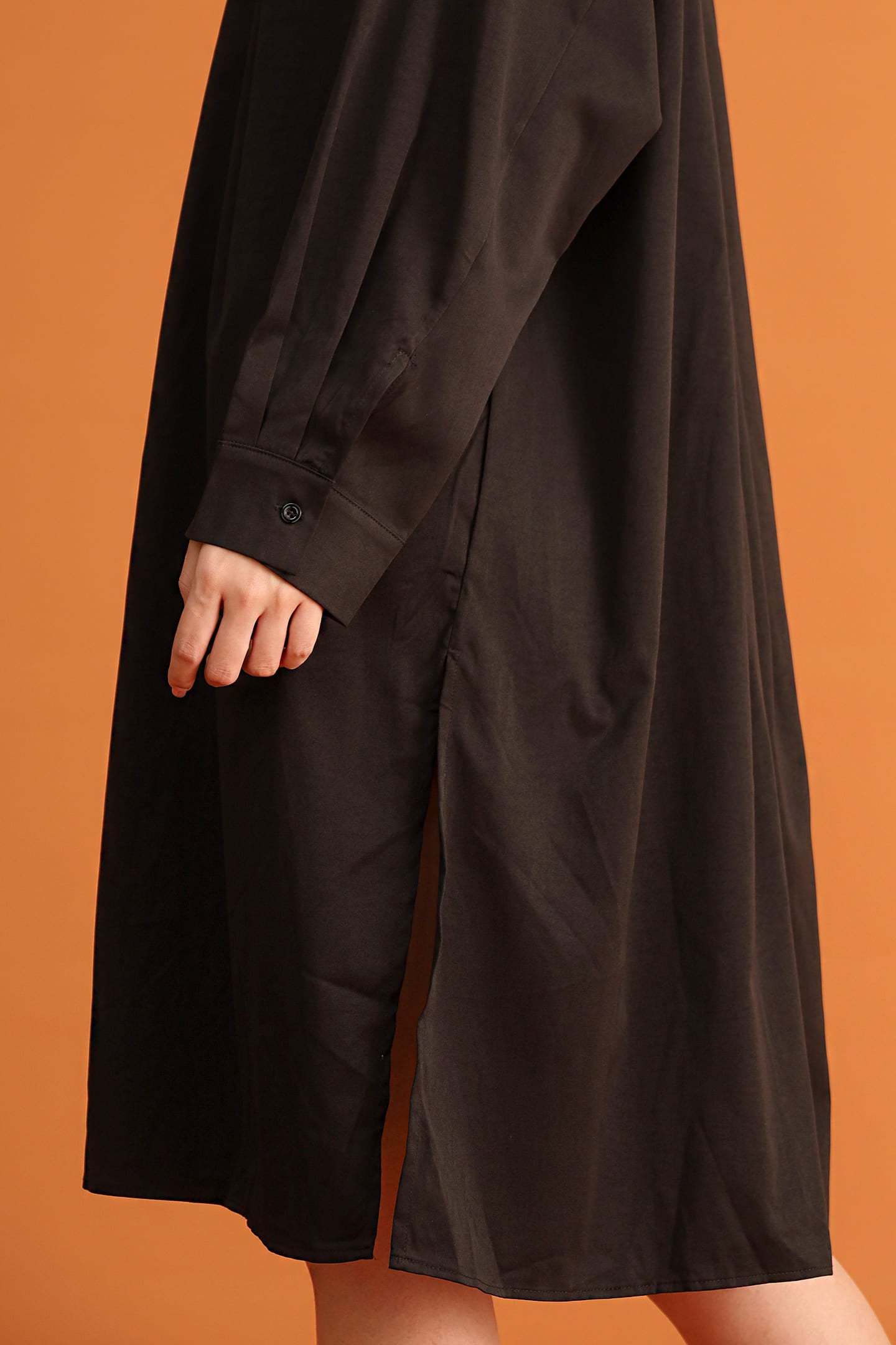 CHOSEN - Monochrome Muse Shirt Dress