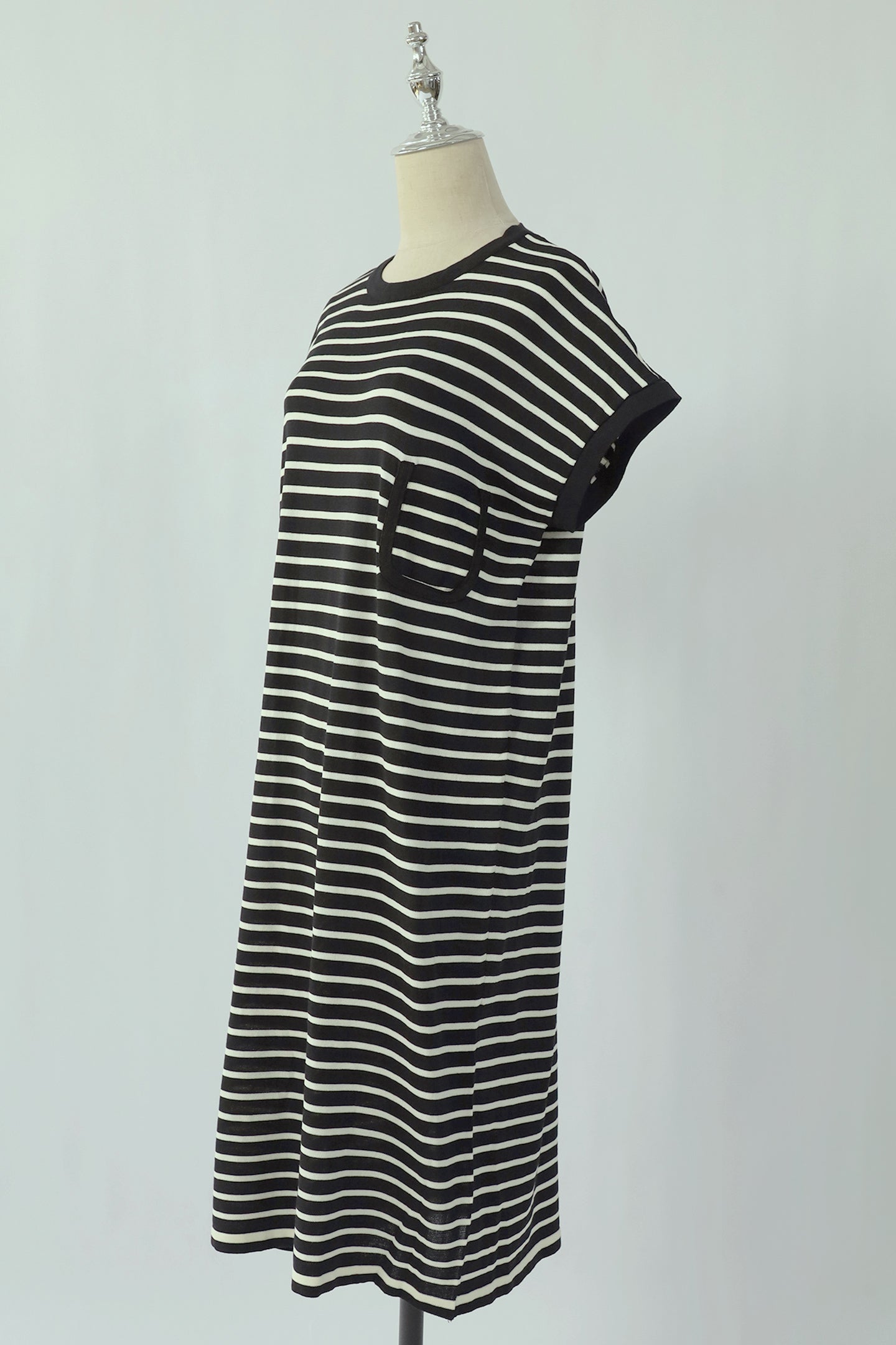PO - Mysa Stripes Knit Dress