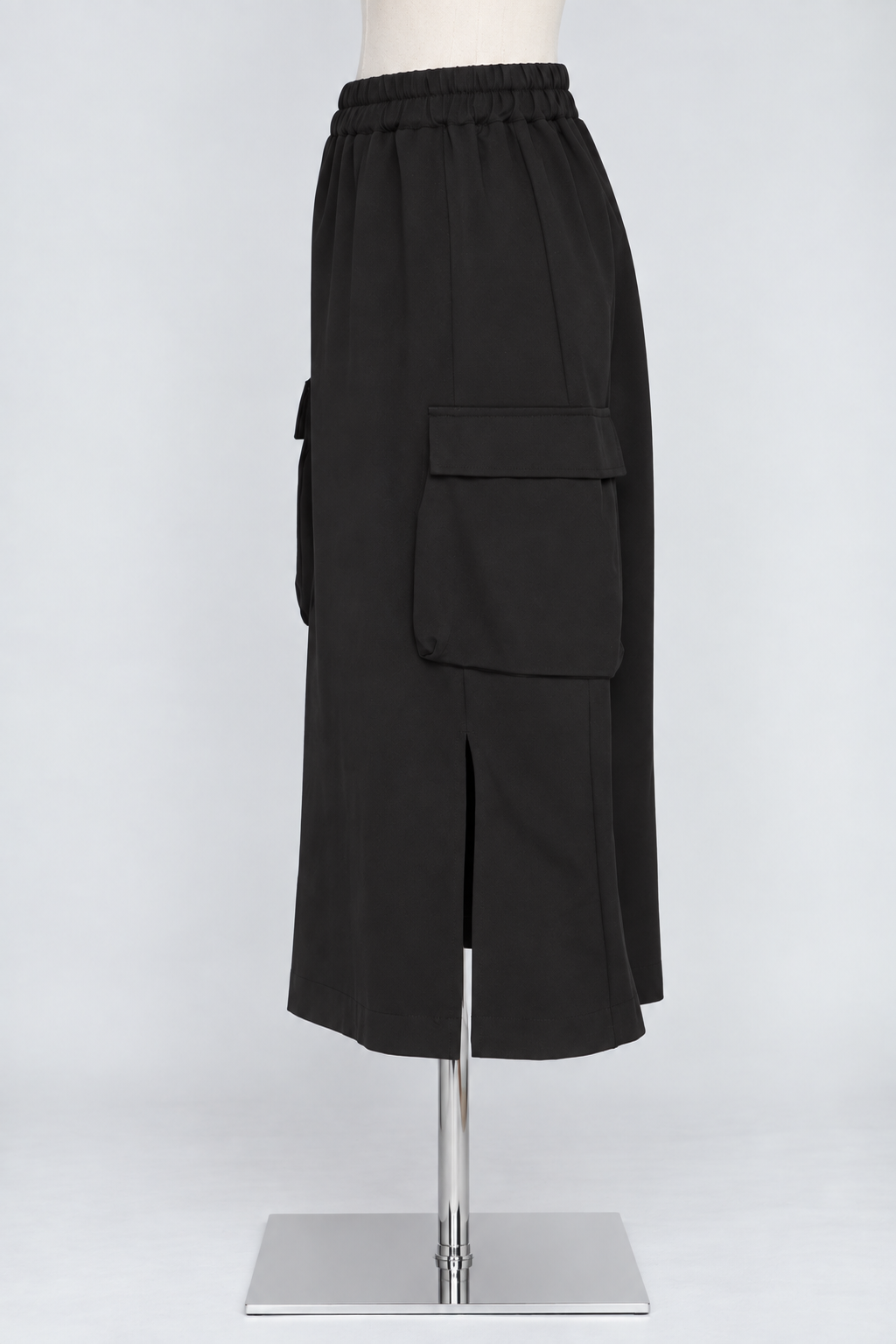 PO - Oslo Cargo Skirt in Black
