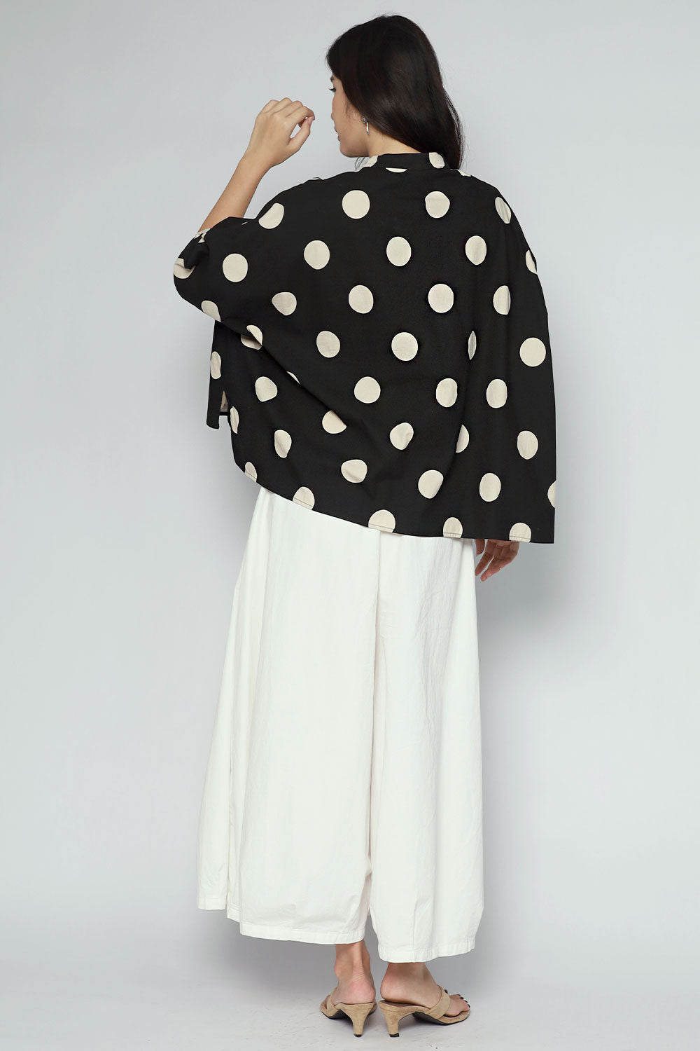 Olly Polkadot Top