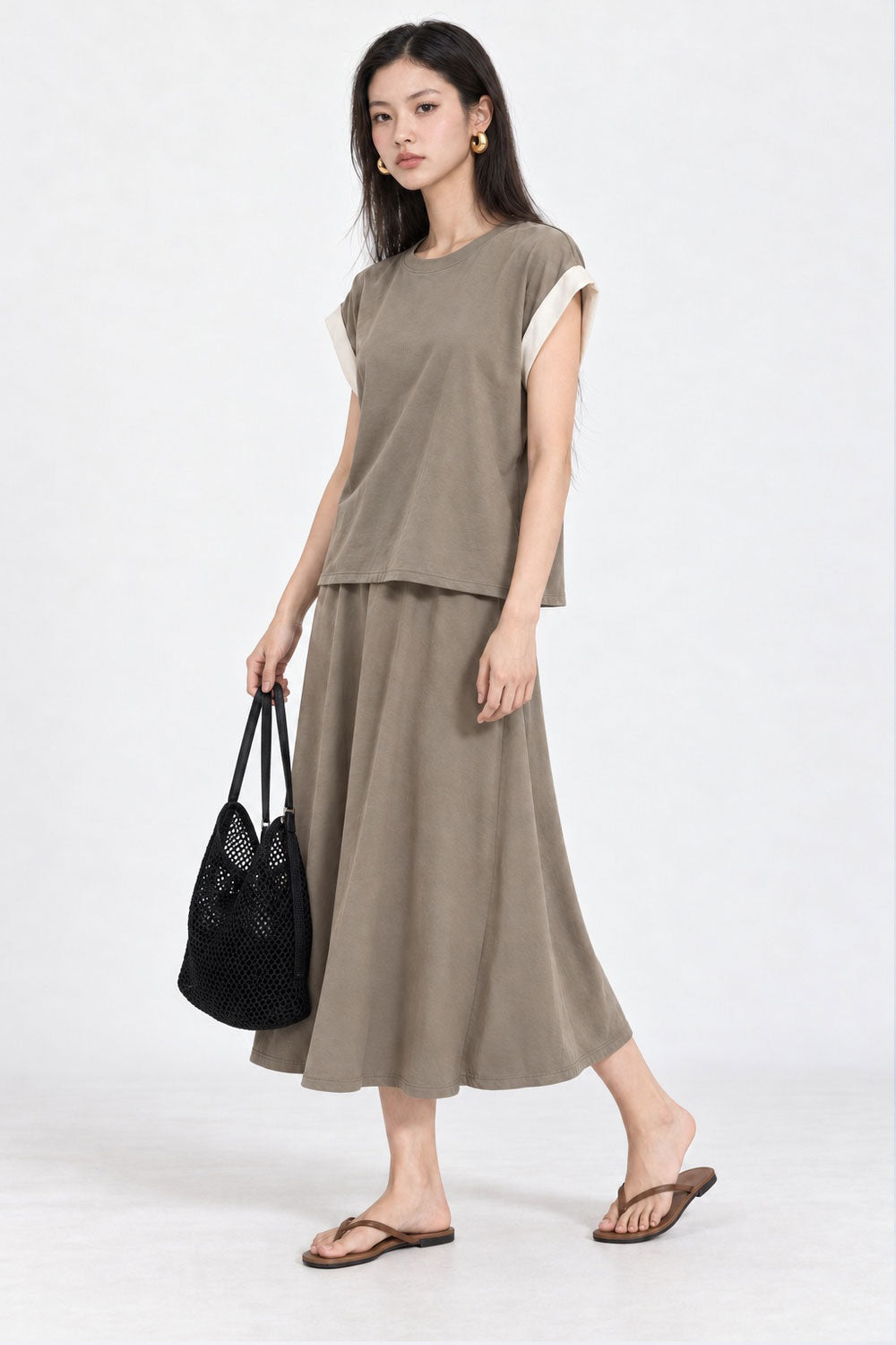 Omi 2 in 1 Top and Skirt Set