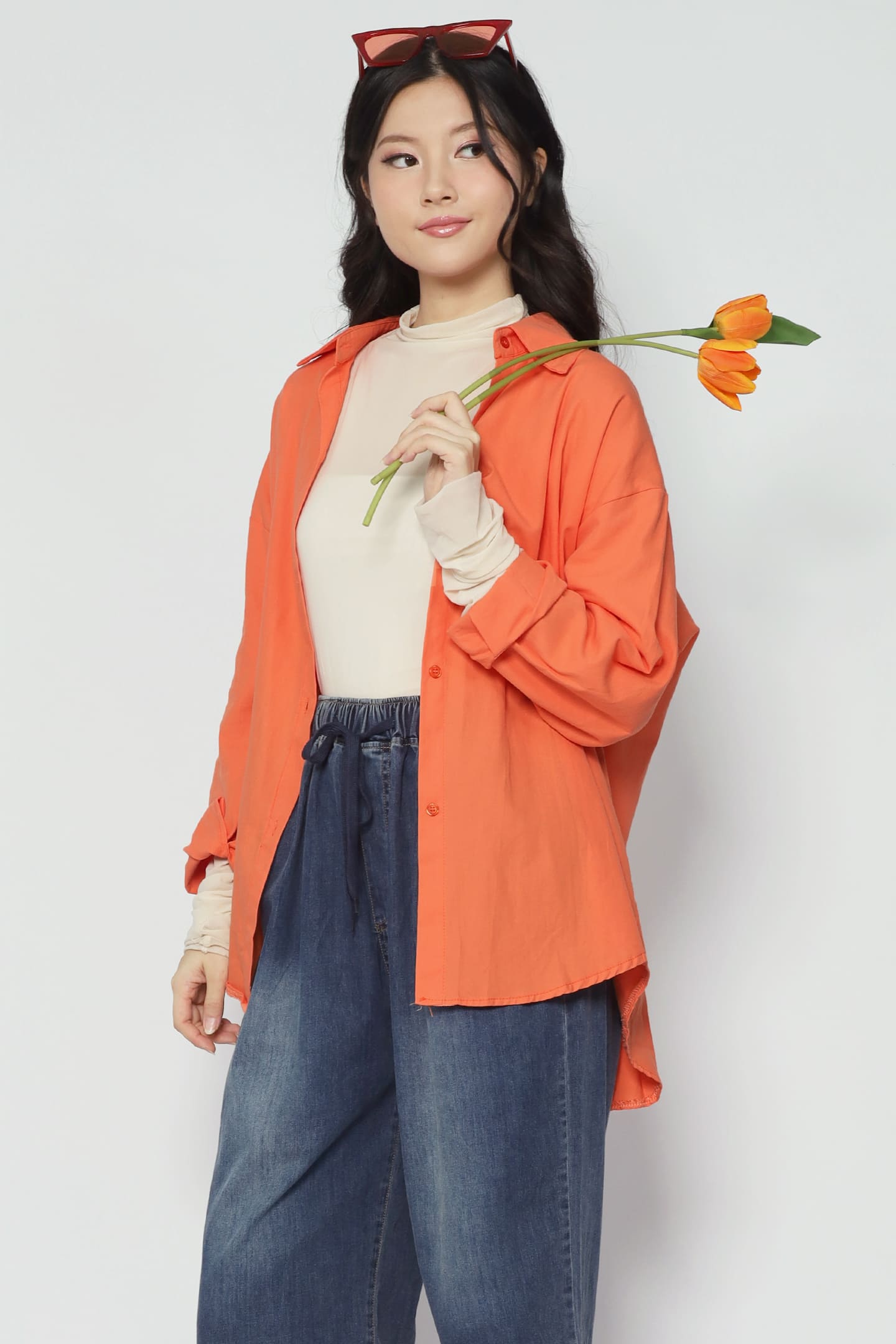 Birthday Bash Shirt in Zesty Orange