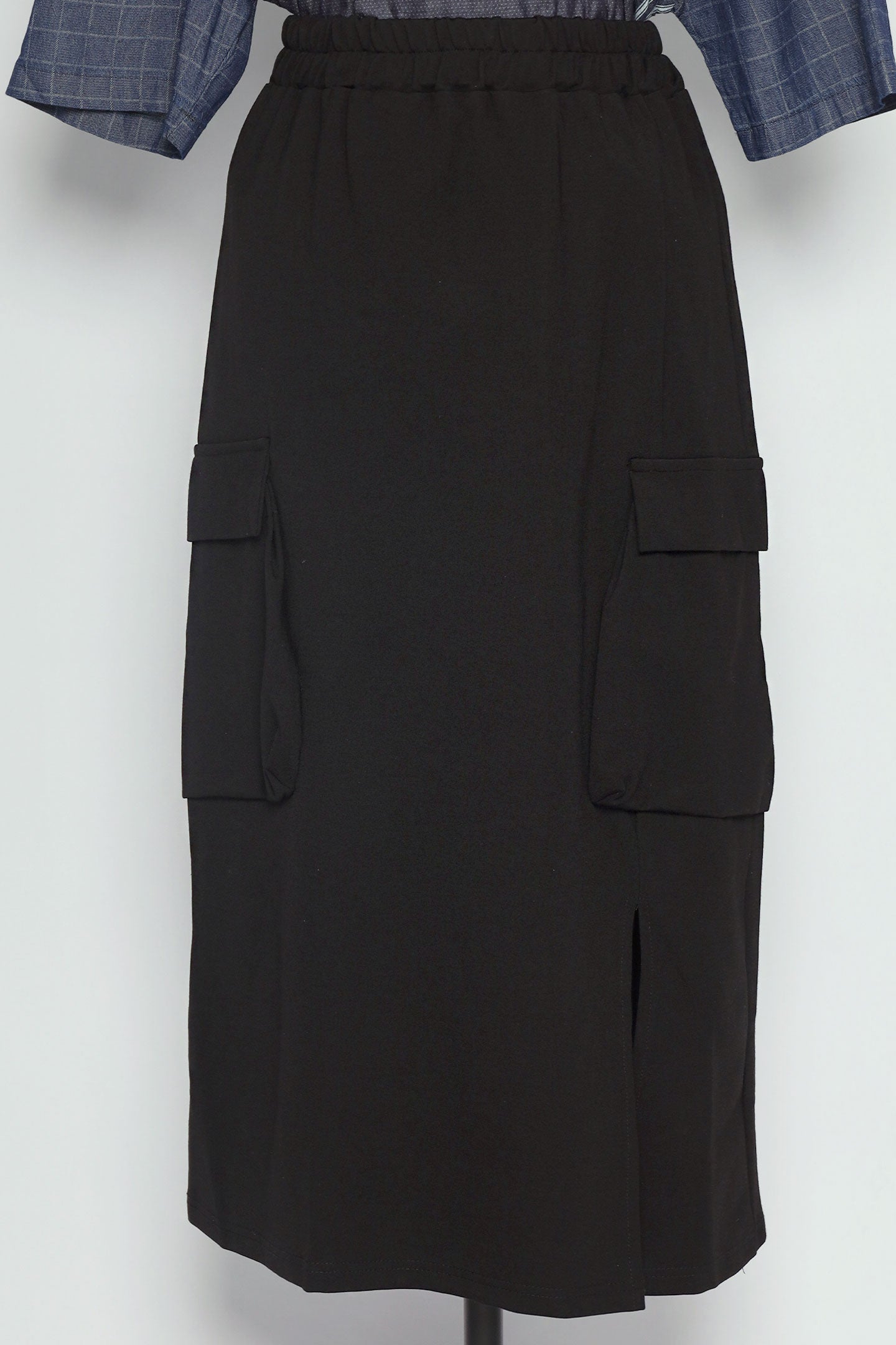 PO - Oslo Cargo Skirt in Black