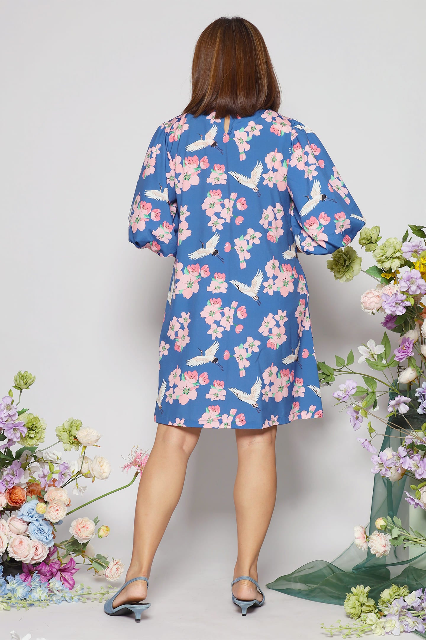 Pam Dress in Sakura Night