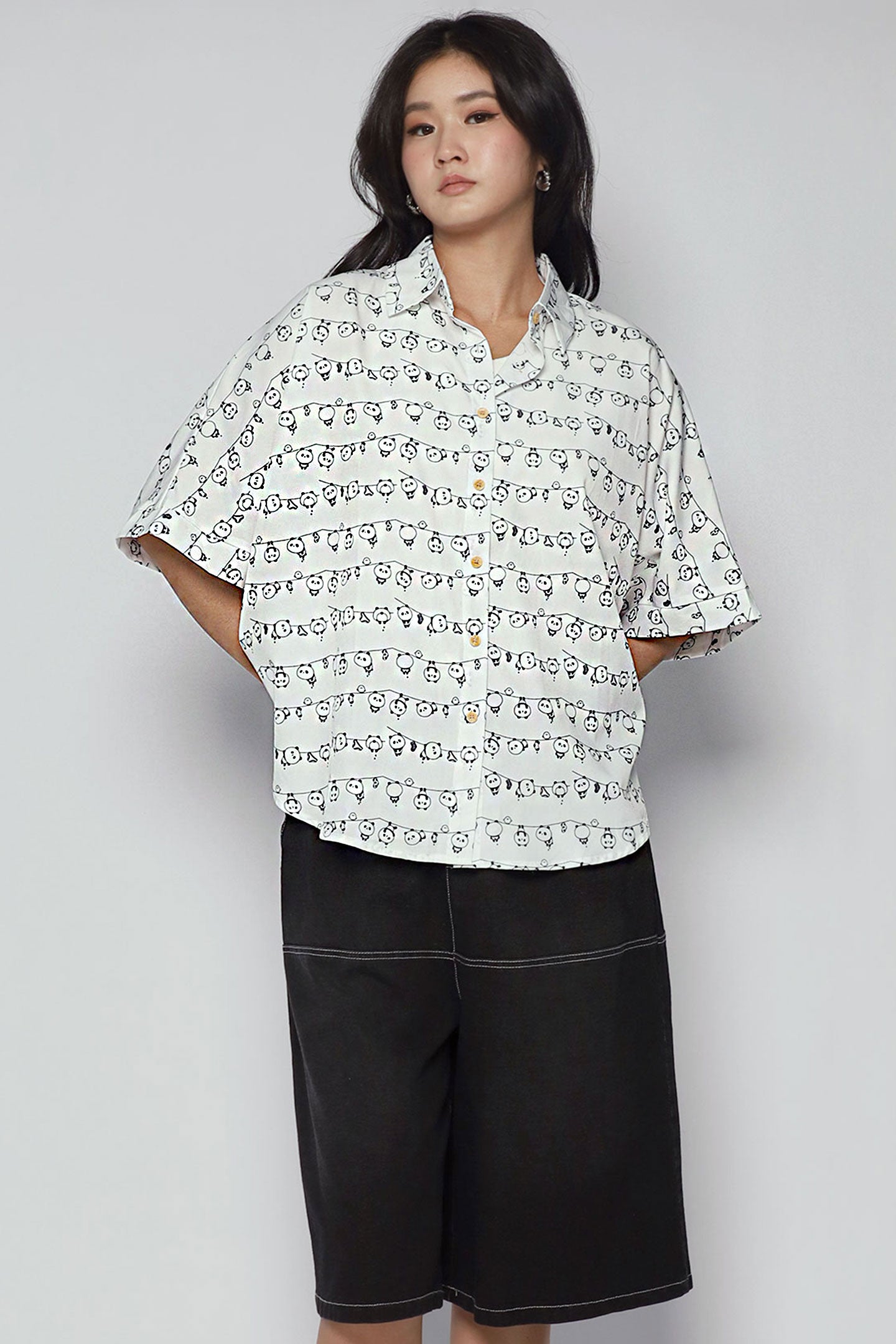 Hans Shirt in Panda Lane