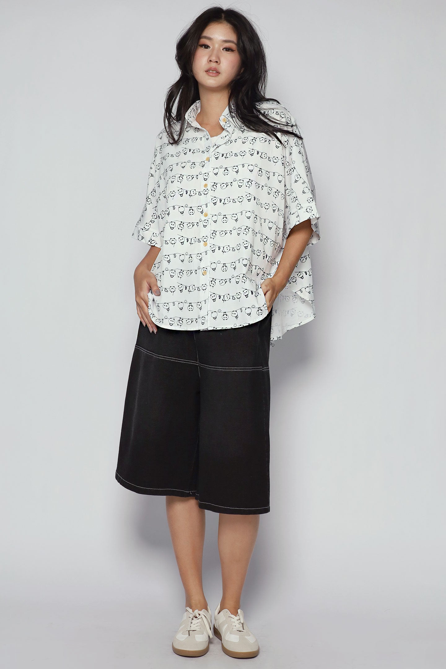 Hans Shirt in Panda Lane