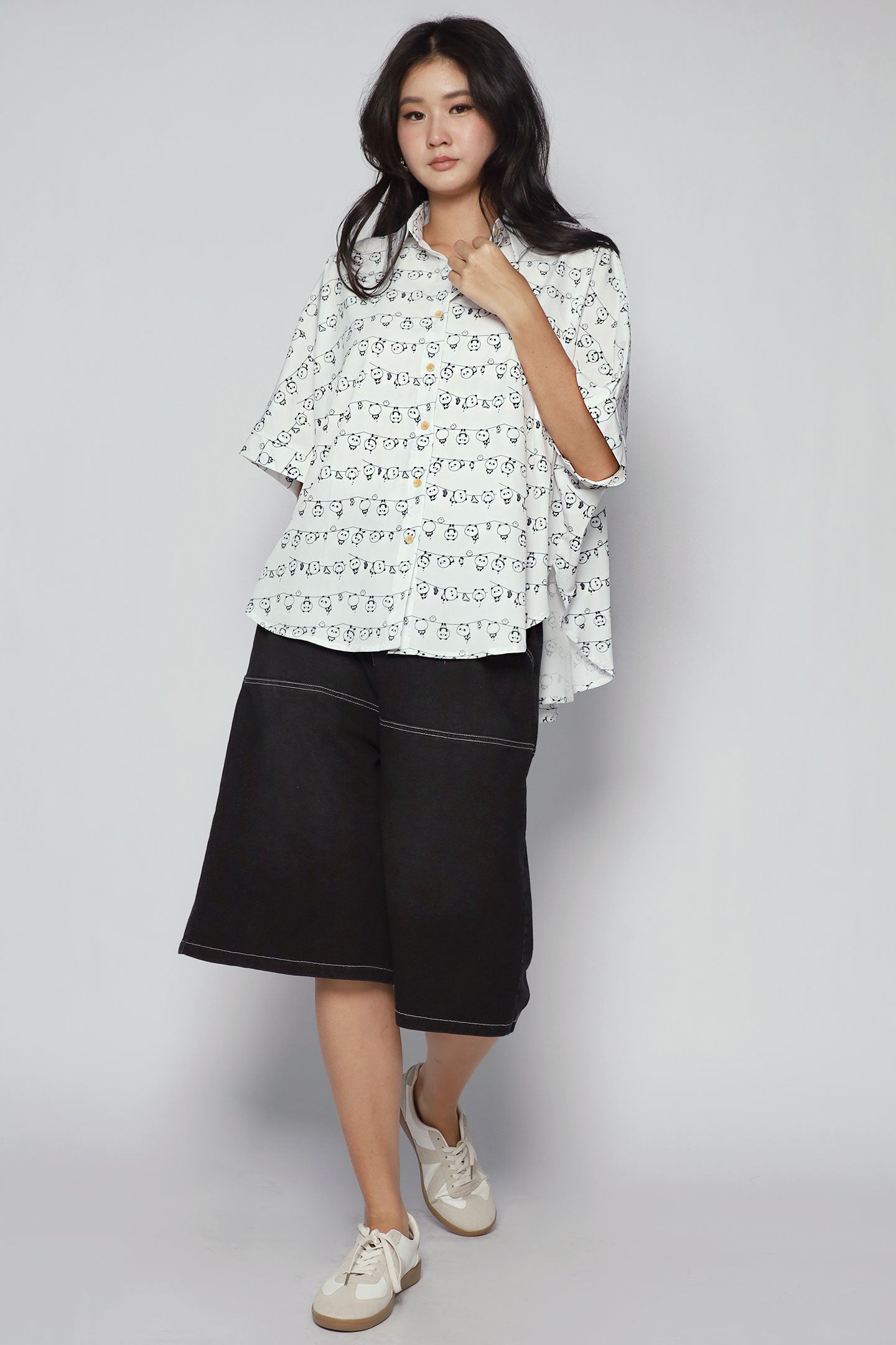Hans Shirt in Panda Lane