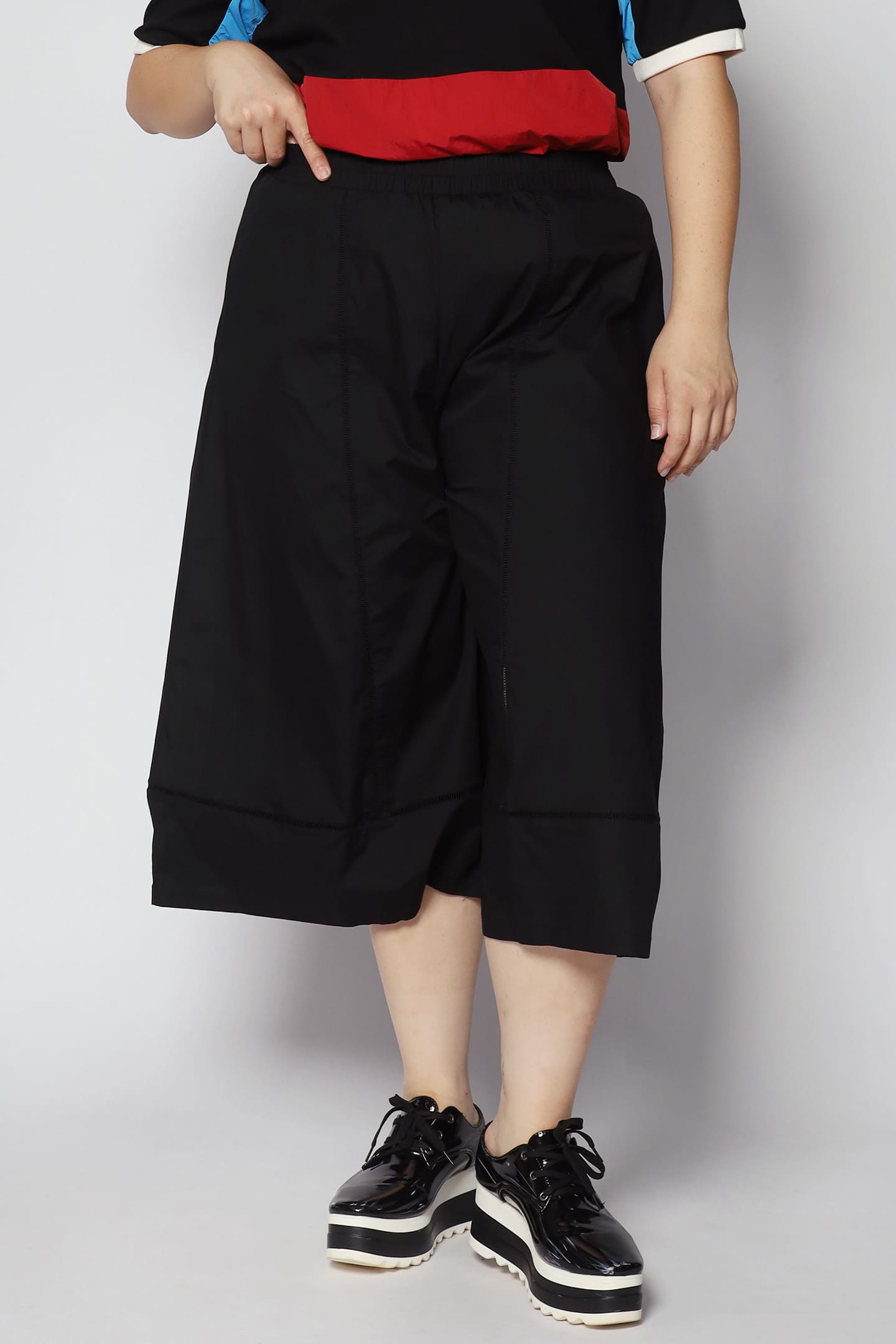 Parko Culottes Pants in Black