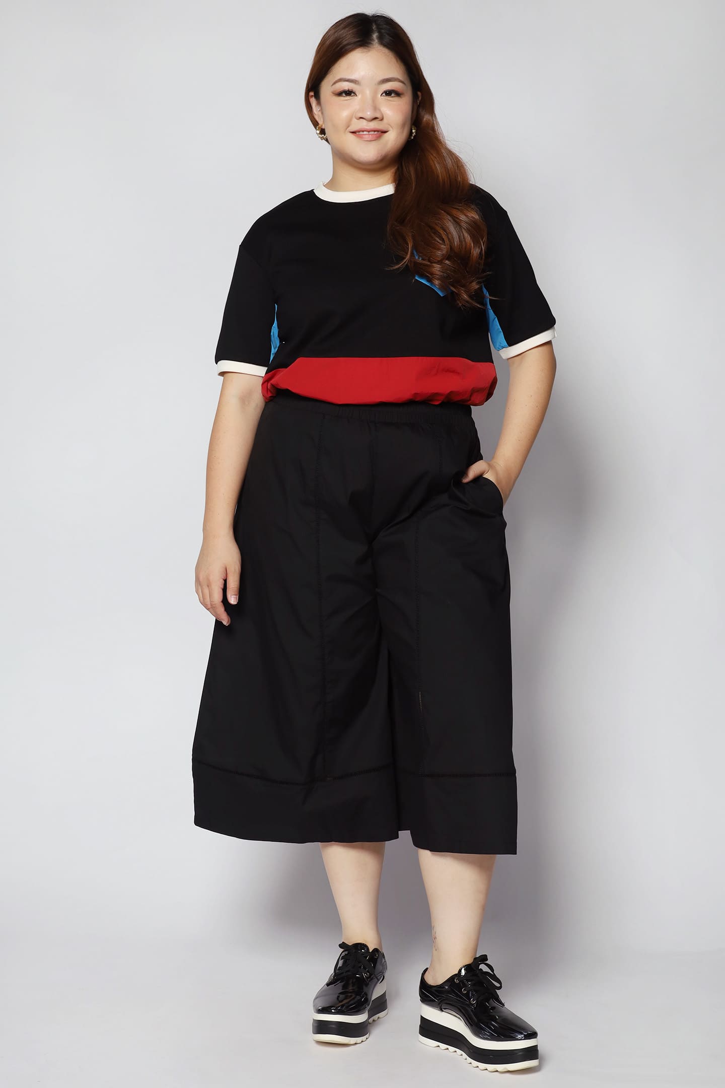 Parko Culottes Pants in Black