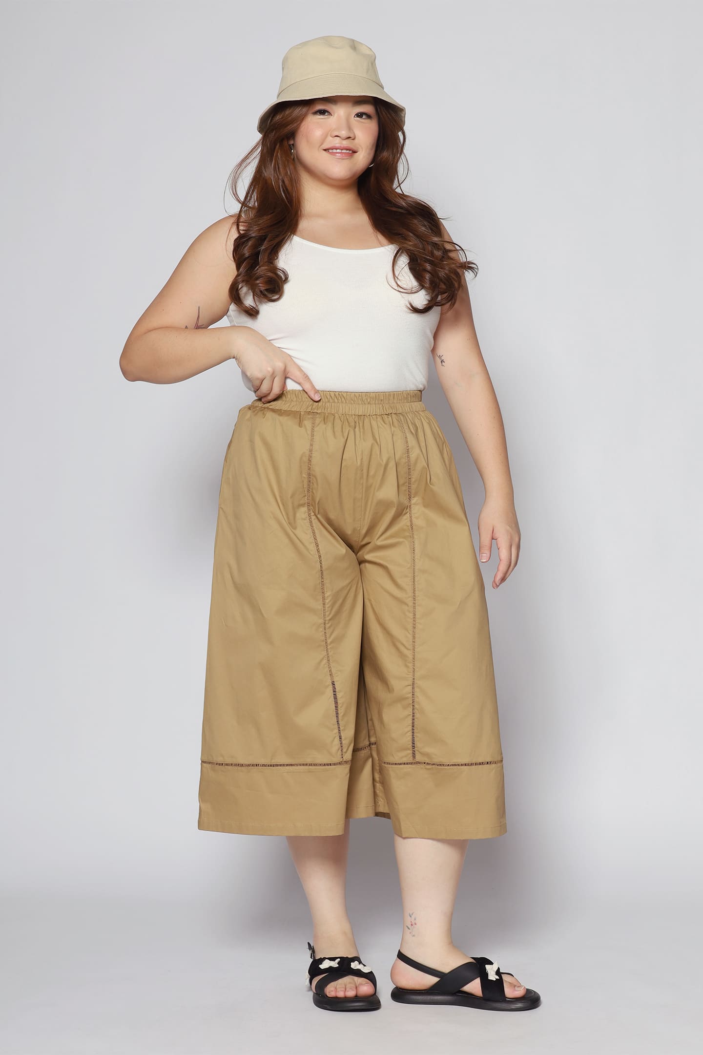 Parko Culottes in Brown