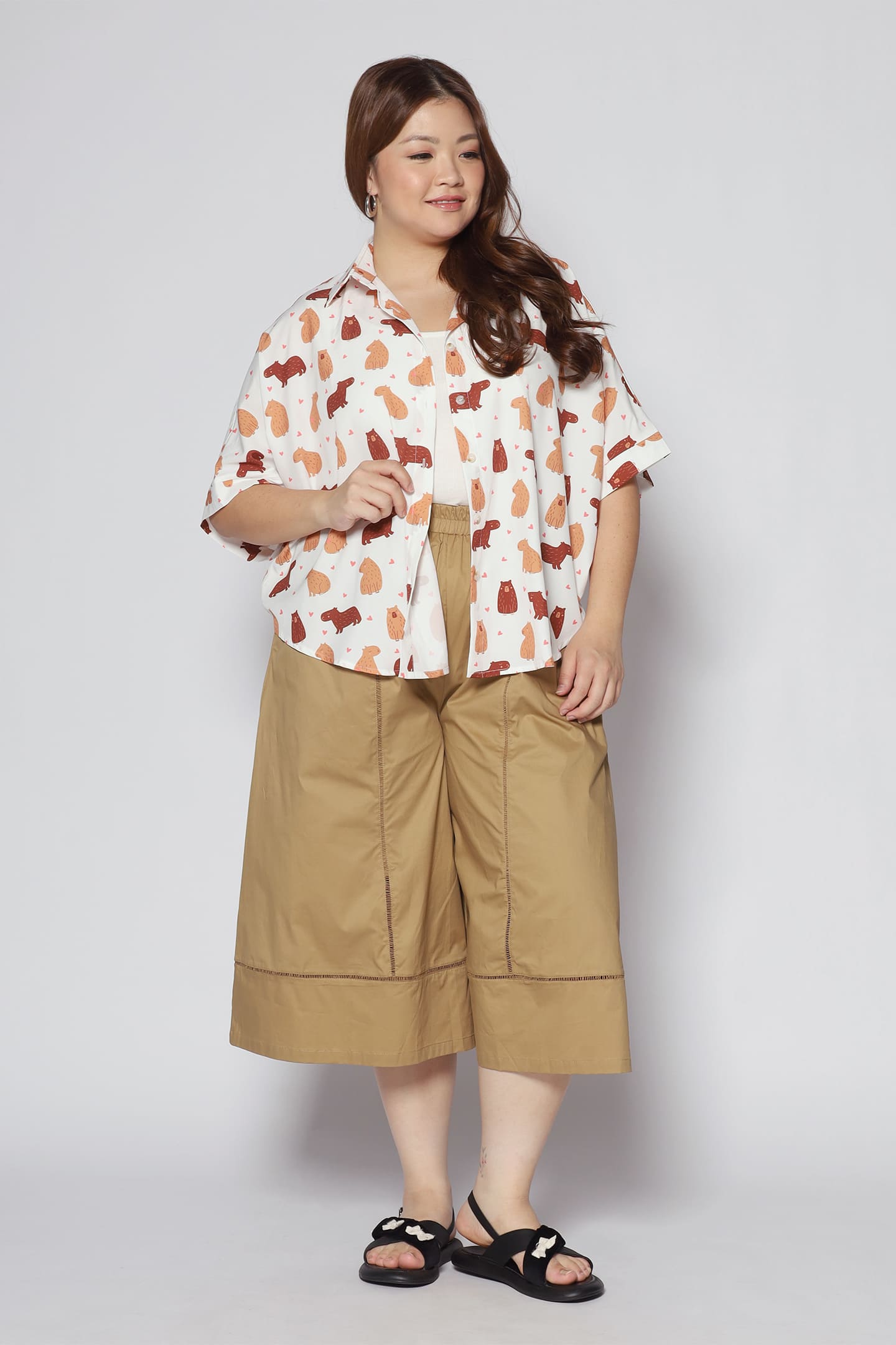 Parko Culottes in Brown