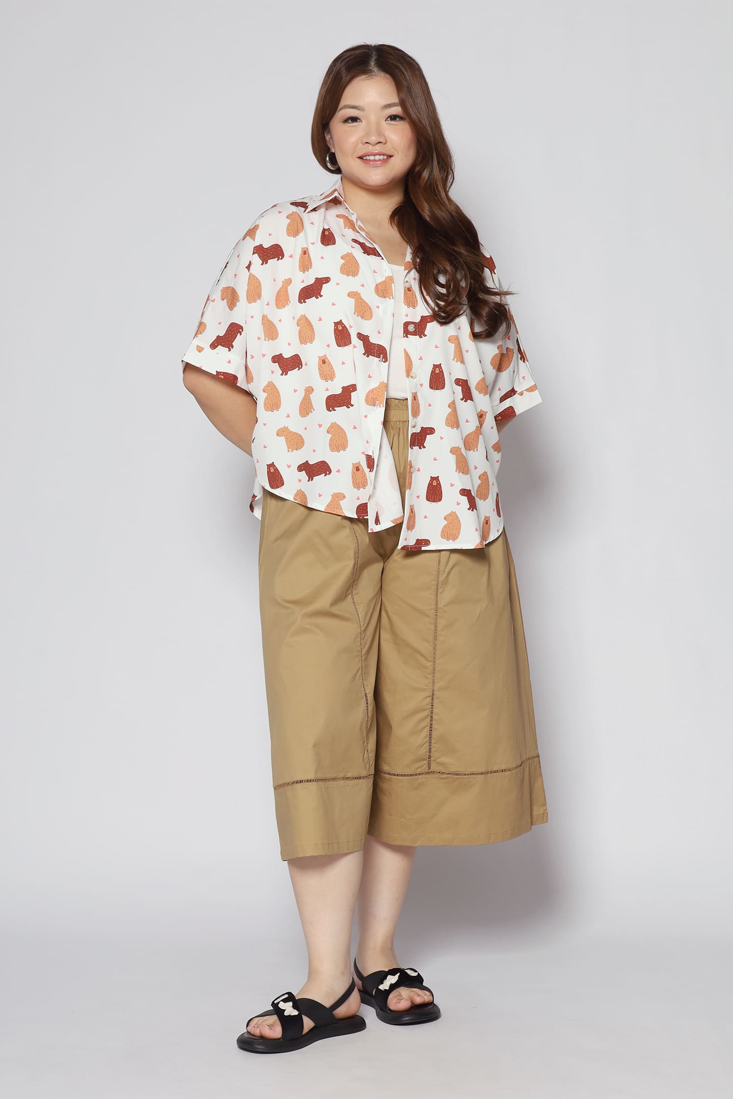 Parko Culottes in Brown