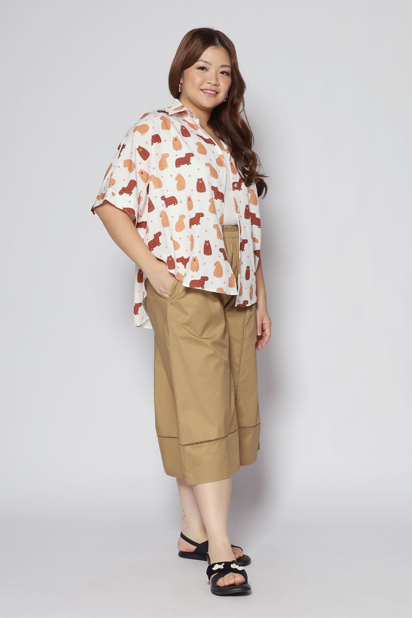 Parko Culottes in Brown