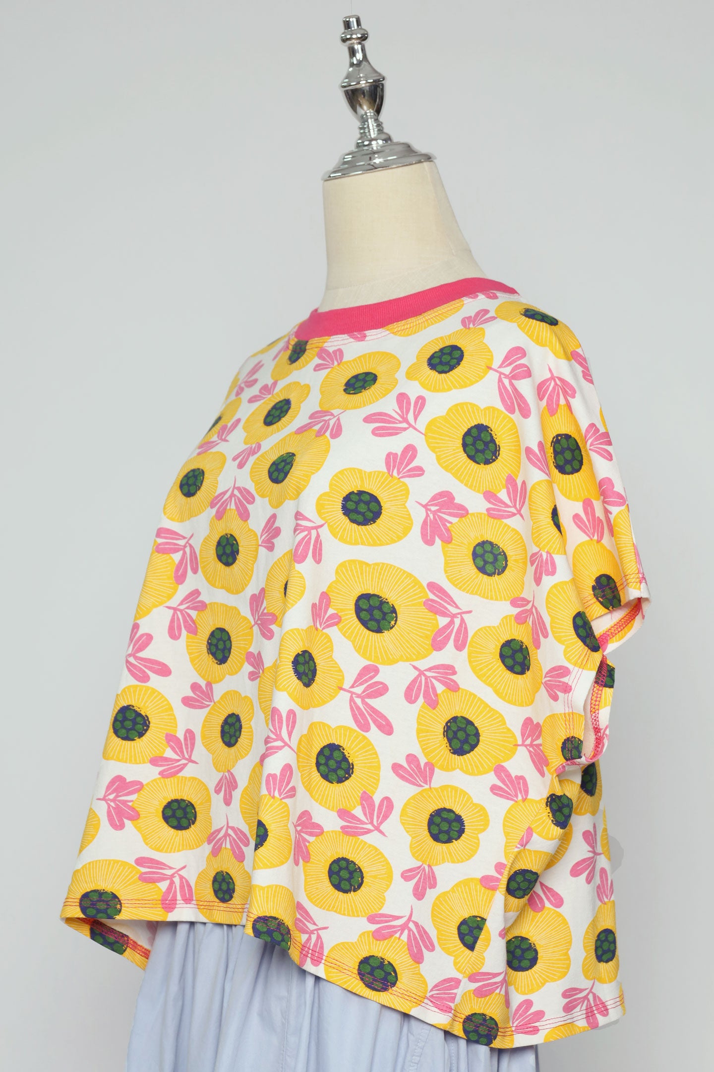 PO - Parrin Top in Yellow Floral