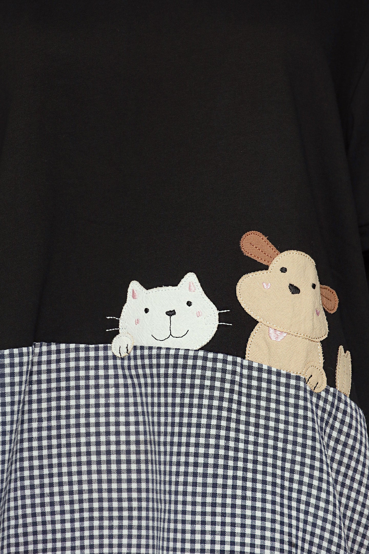 PO - Peekaboo Pals Checkered Tee
