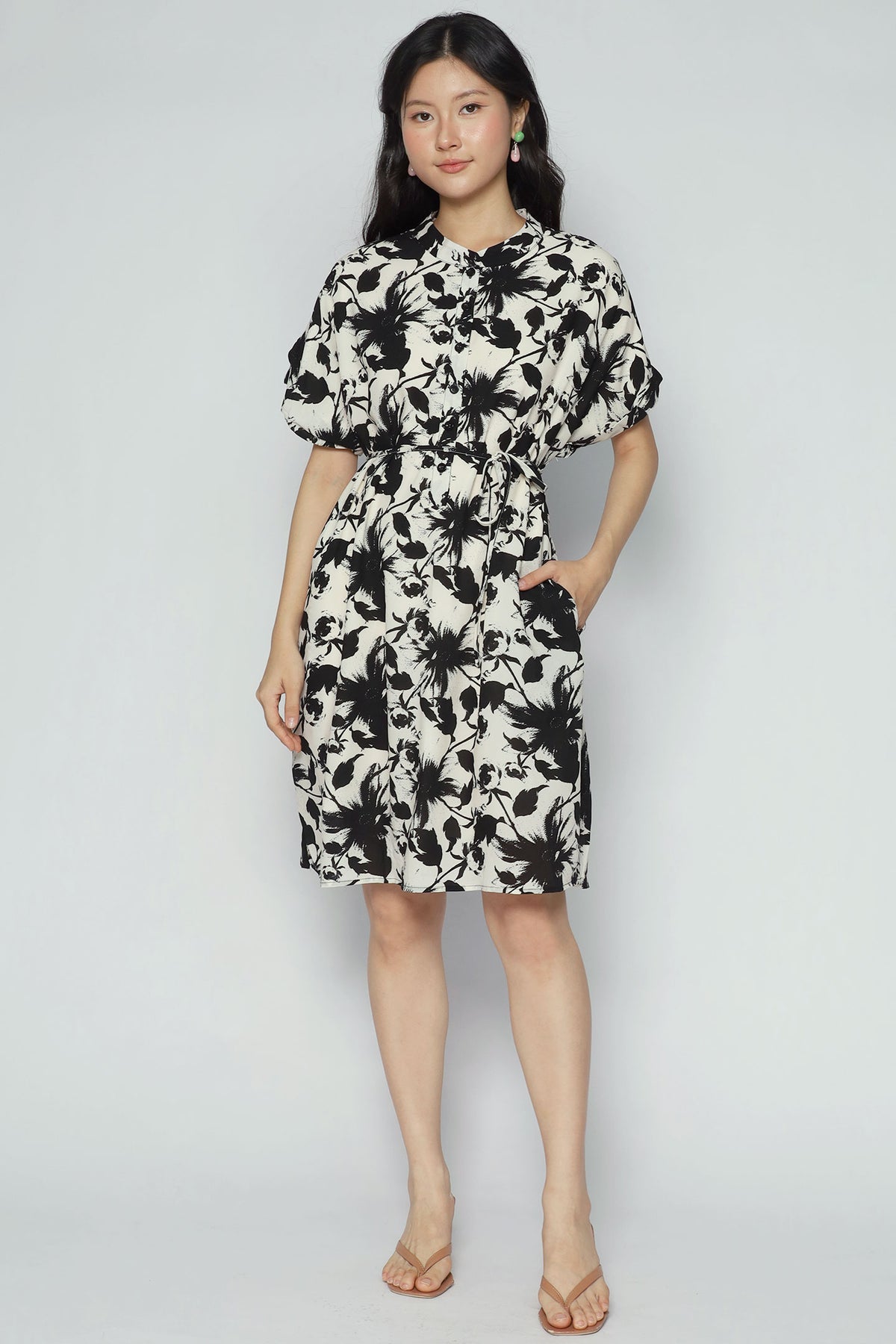 Penn Dress in Brush Bloom