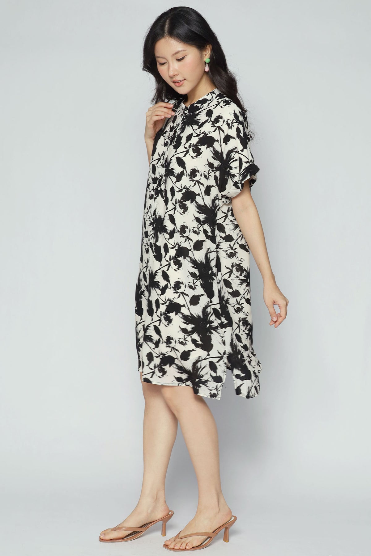 Penn Dress in Brush Bloom