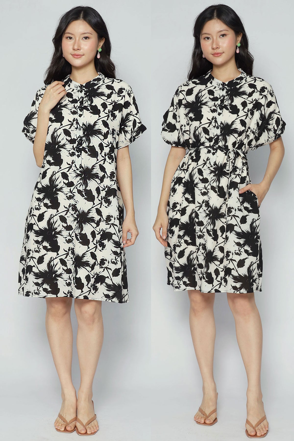 Penn Dress in Brush Bloom