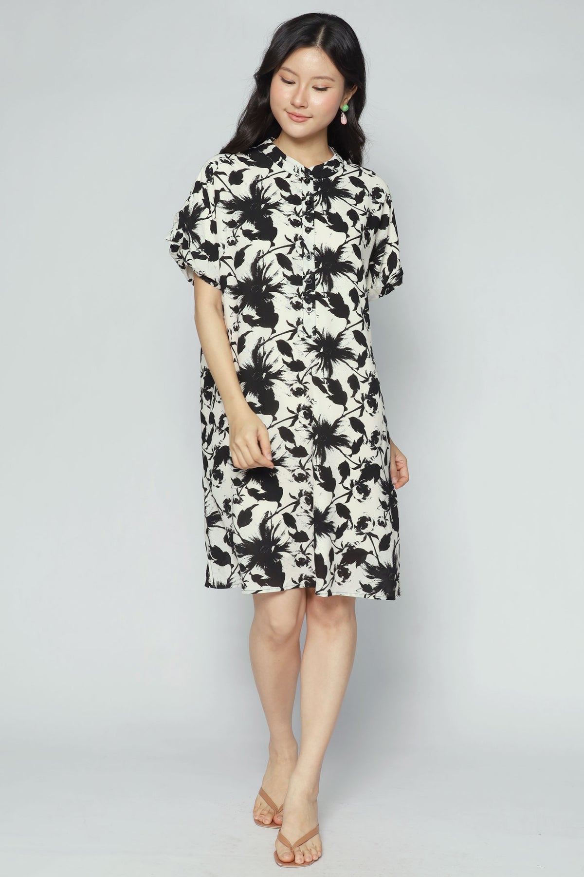 Penn Dress in Brush Bloom