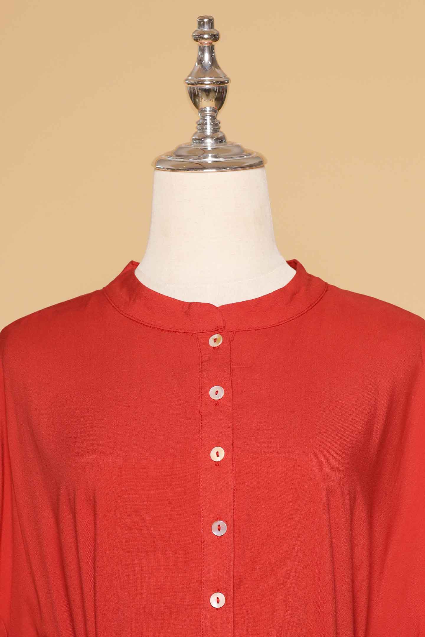 PO - Penn Dress in Burnt Orange