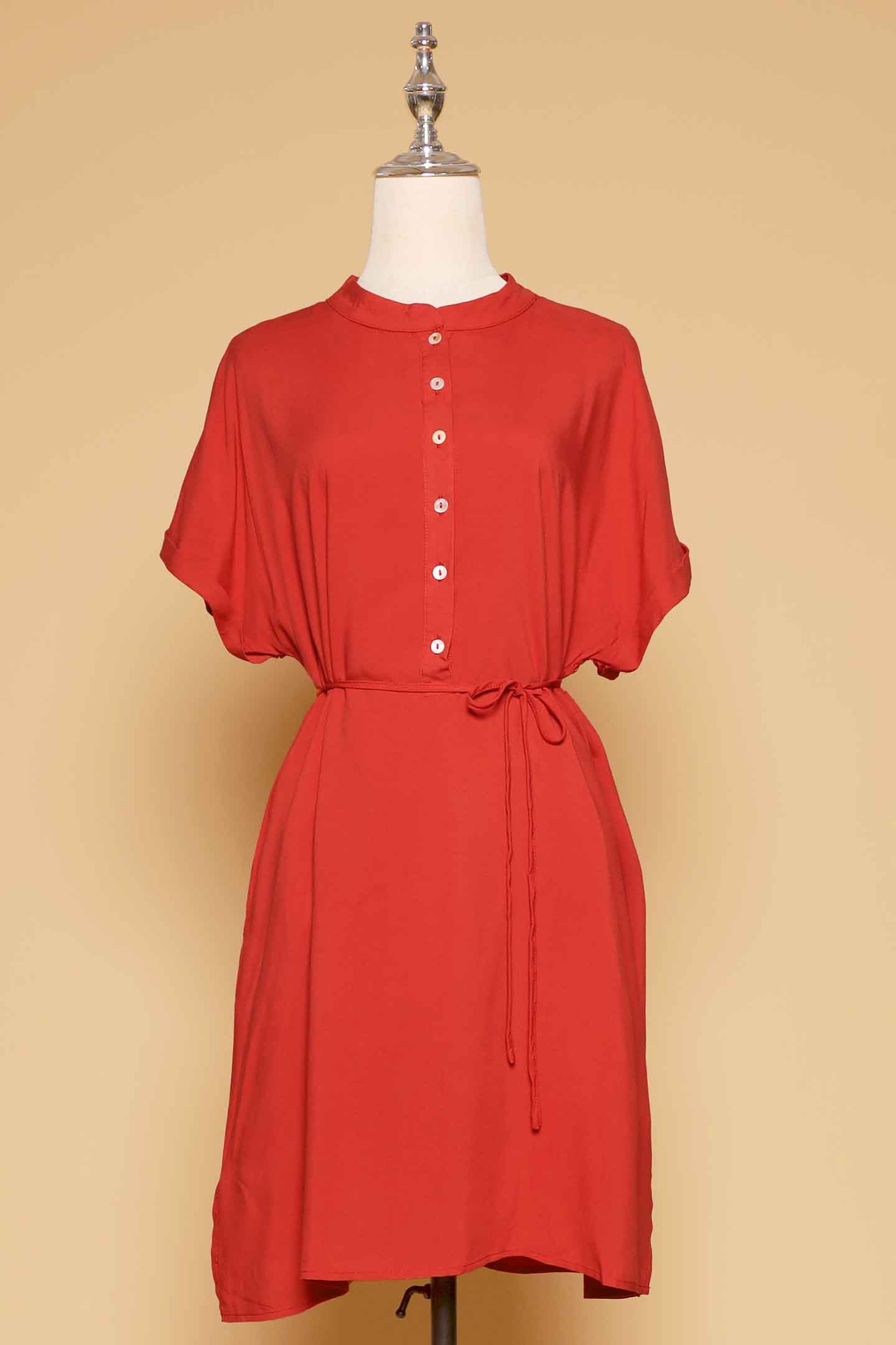 PO - Penn Dress in Burnt Orange