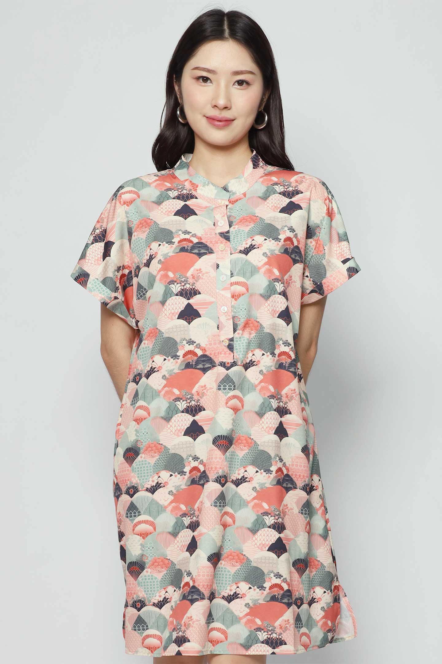 Penn Dress in Japanese Hills