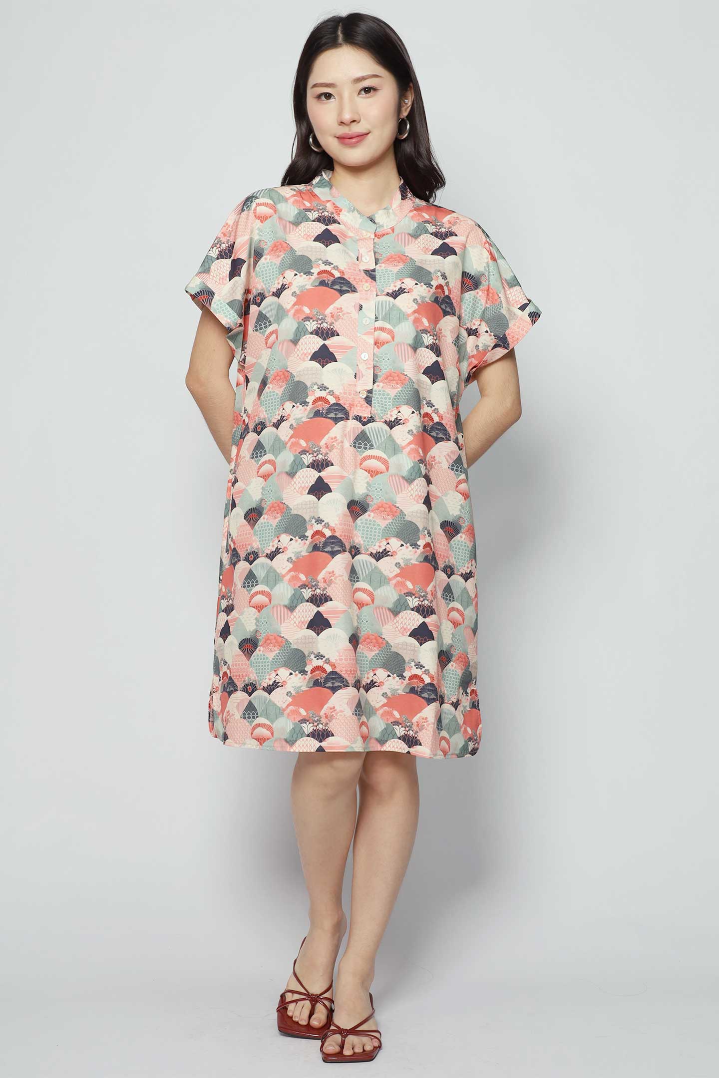 Penn Dress in Japanese Hills