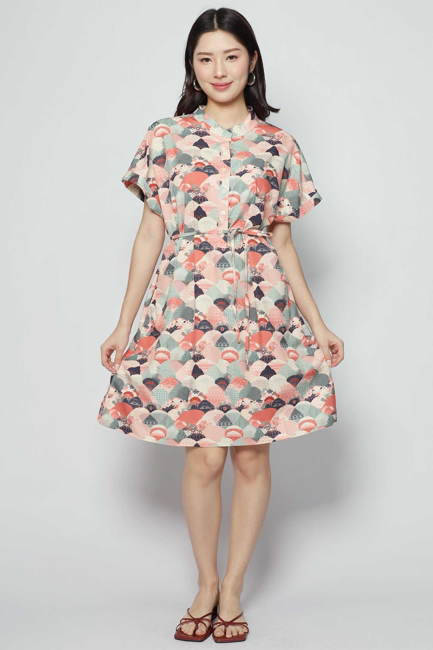 Penn Dress in Japanese Hills