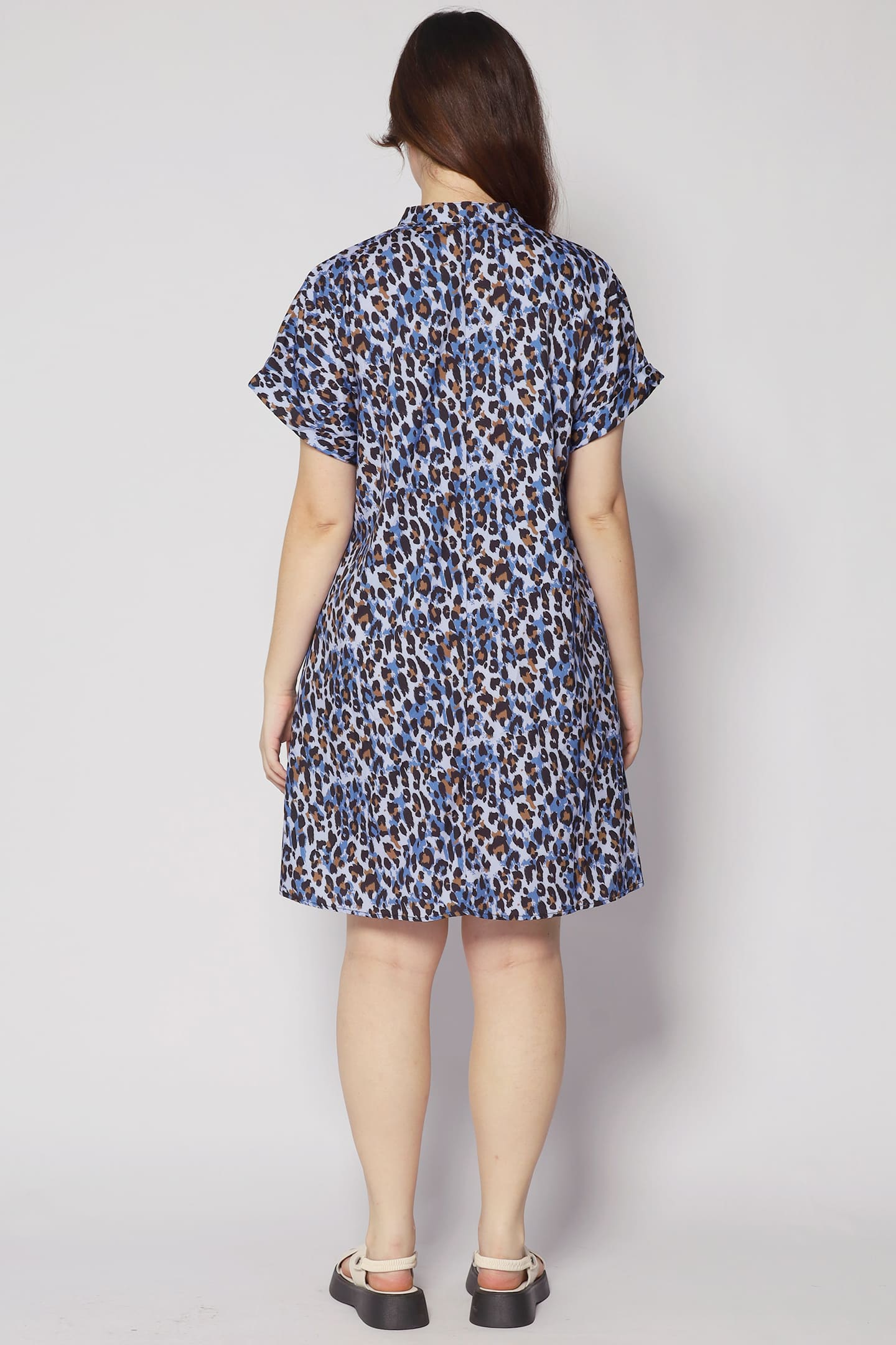 Penn Dress in Leopard Print