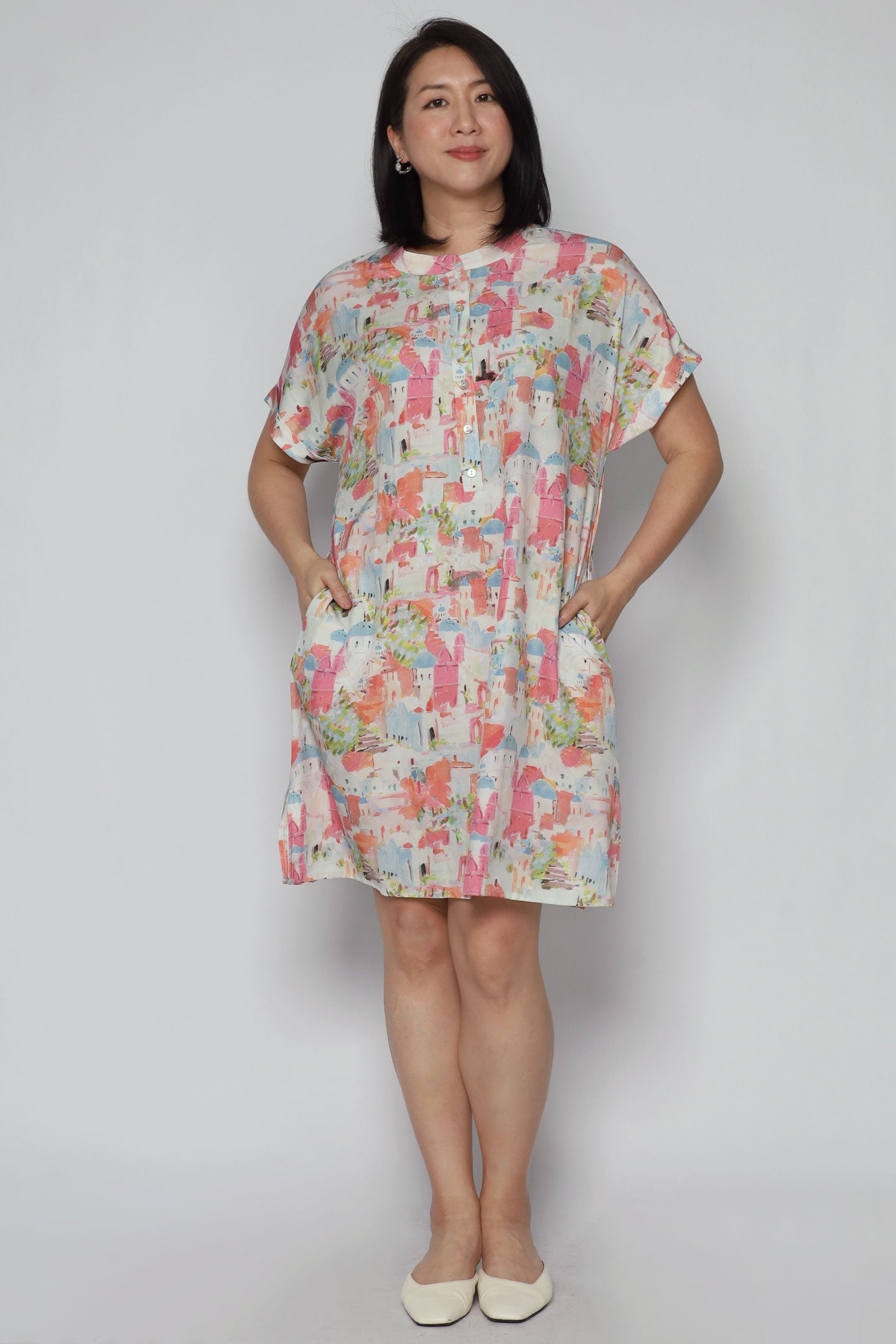 Penn Dress in Santorini Blush