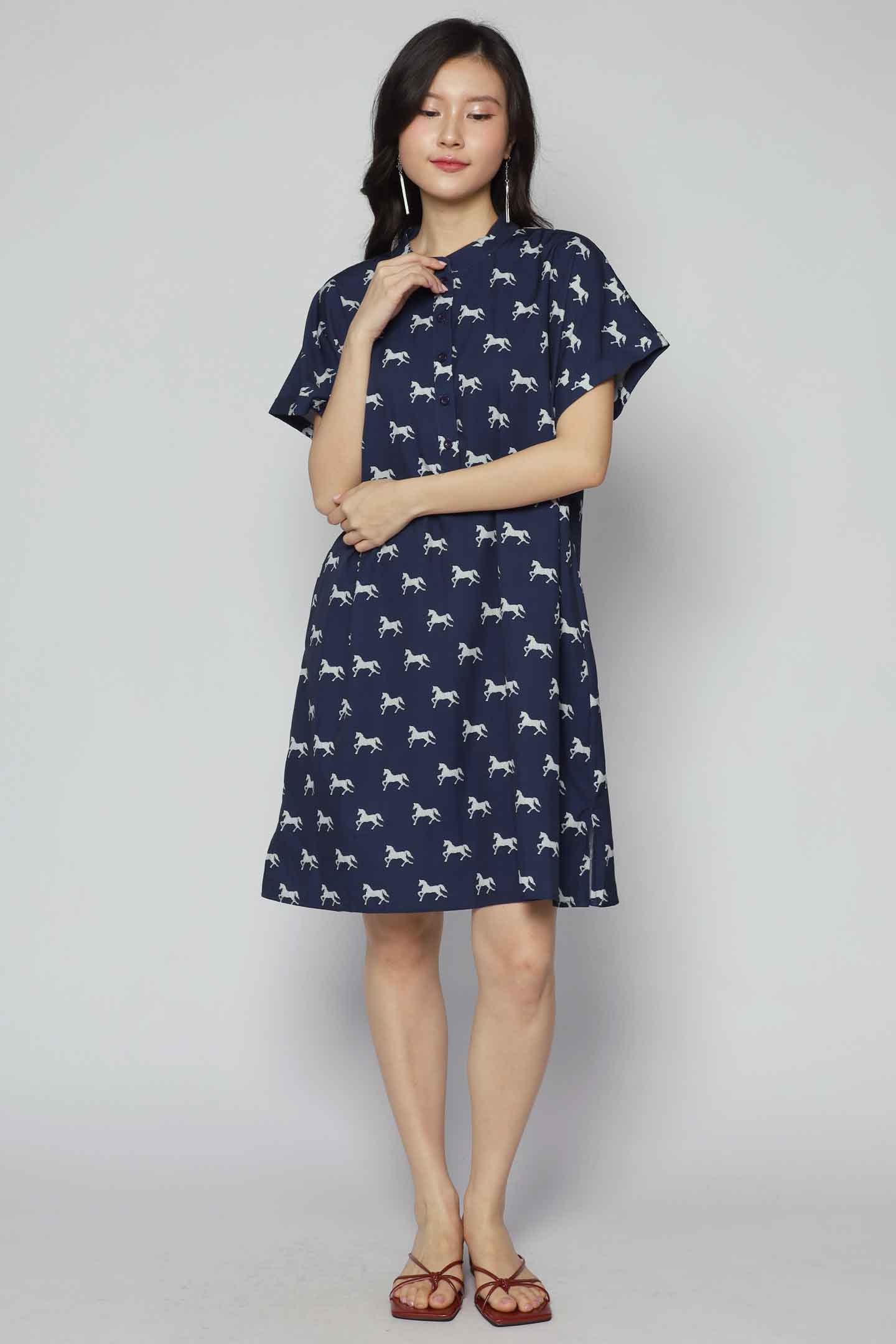 Backorders Penn Dress in Stallion