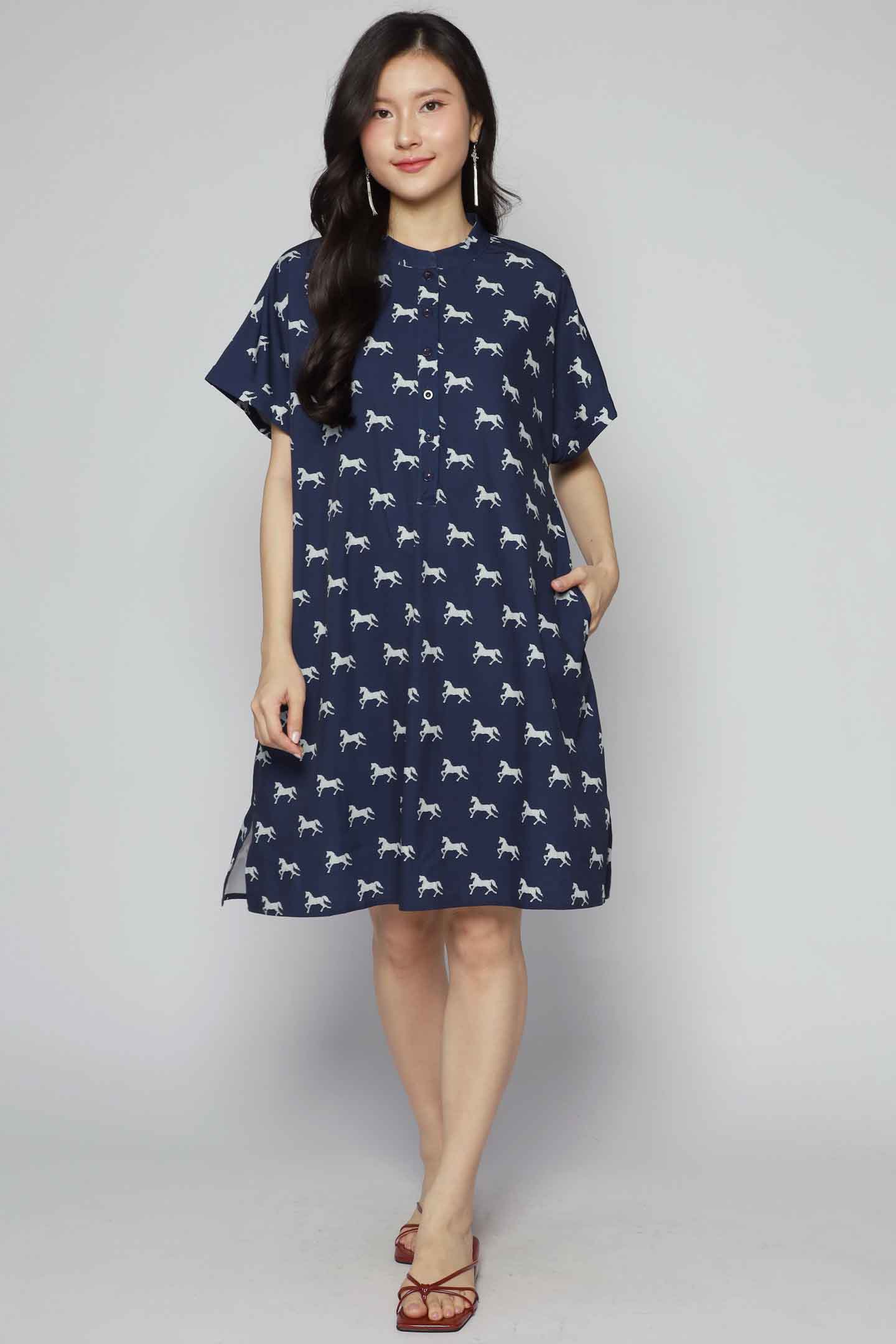 Backorders Penn Dress in Stallion