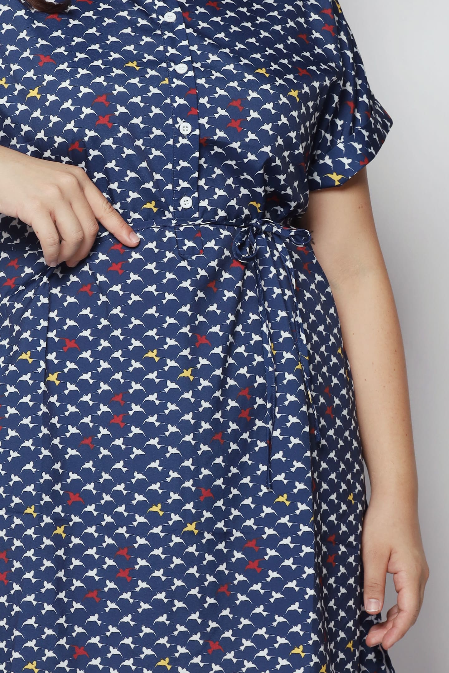 Penn Dress in Yellow Sparrow