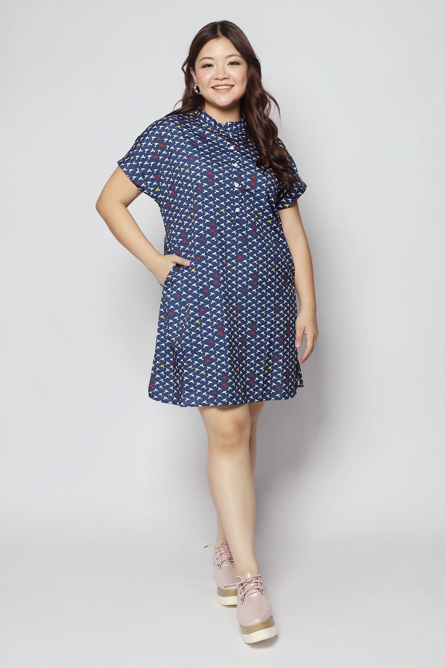 Penn Dress in Yellow Sparrow