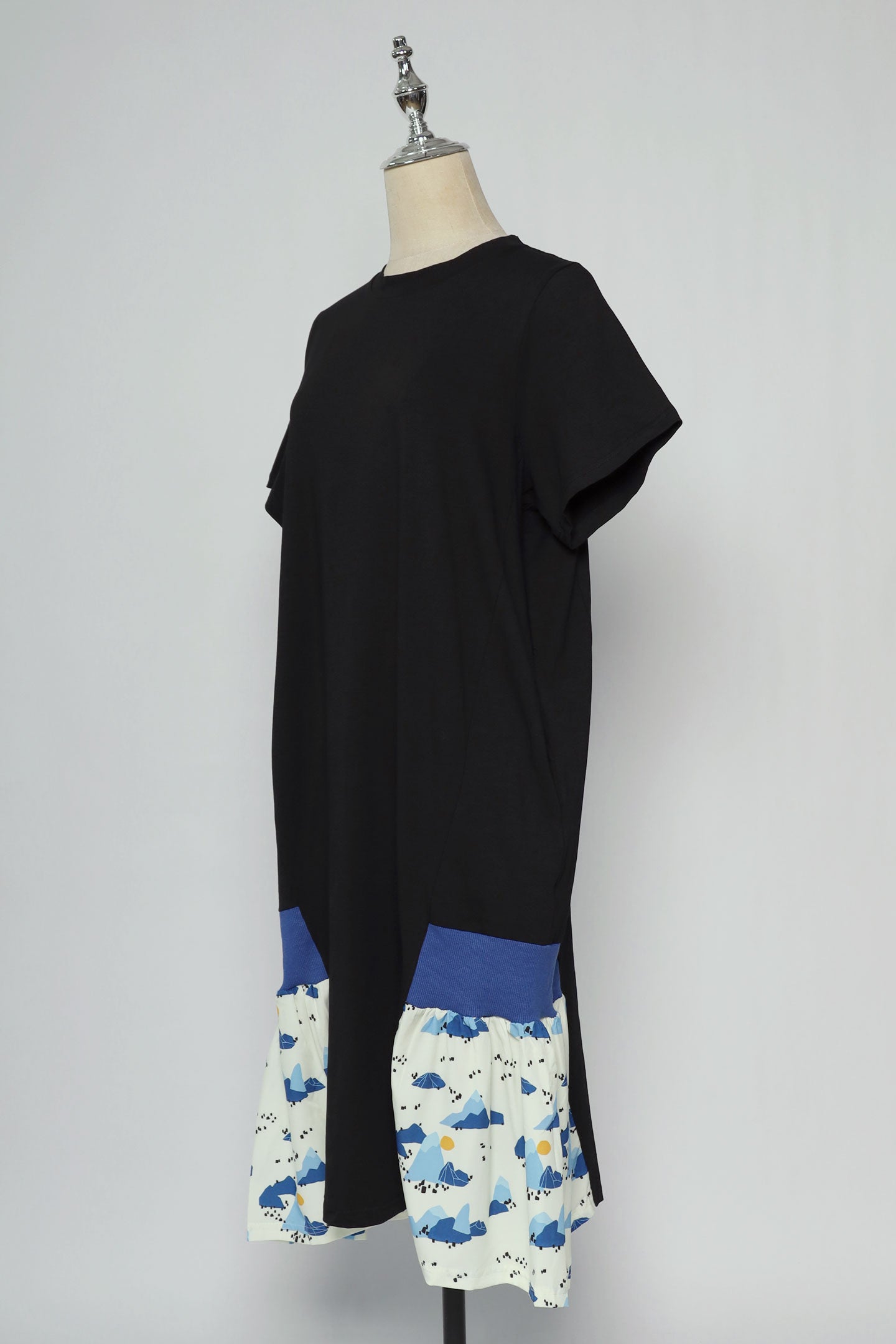 PO - Peony Dress in Blue Journey