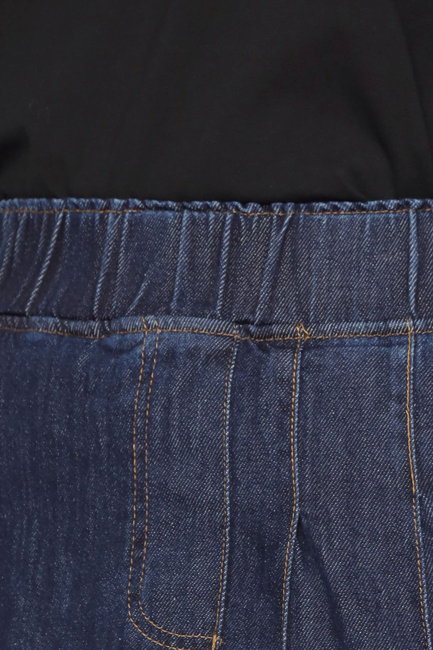 Pham Skorts in Dark Blue Denim