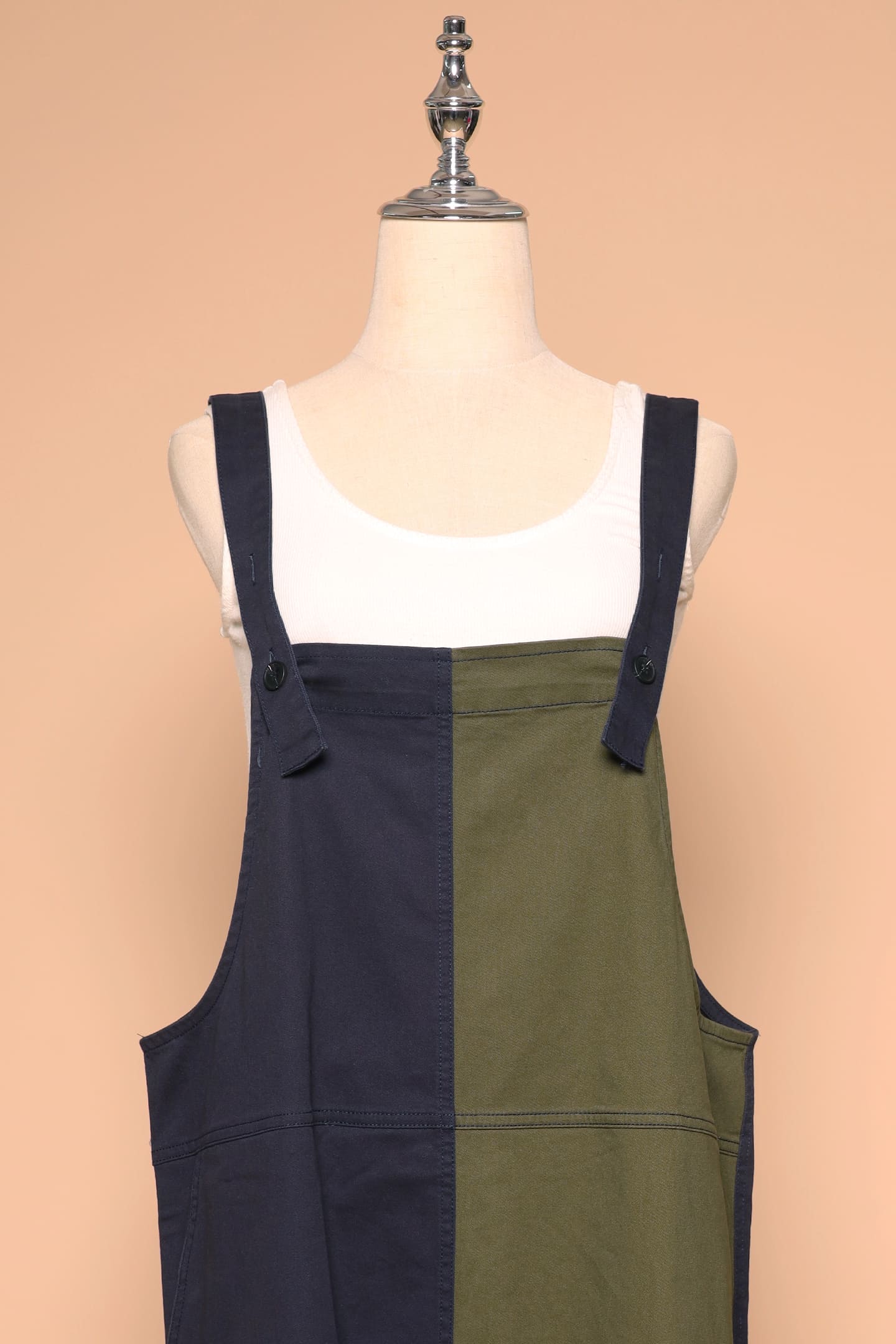 PO - Phoenix Colourblock Pinafore Dress