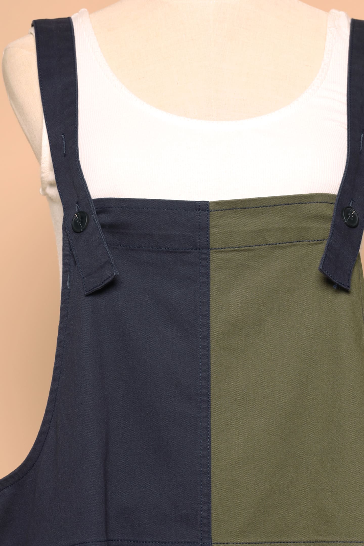 PO - Phoenix Colourblock Pinafore Dress