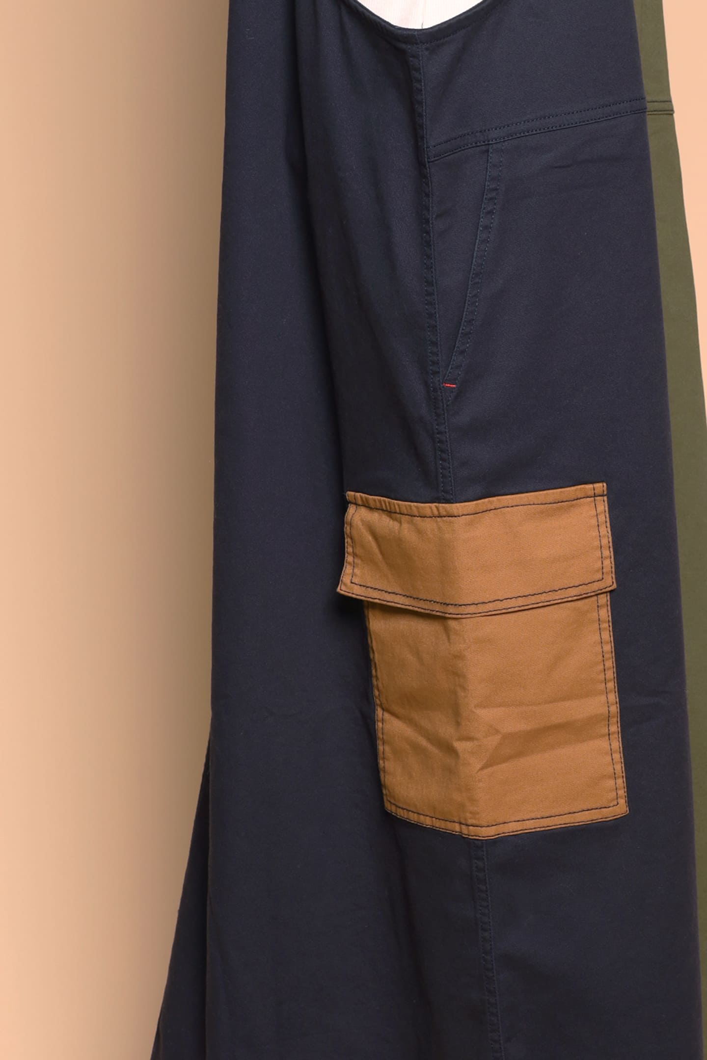 PO - Phoenix Colourblock Pinafore Dress
