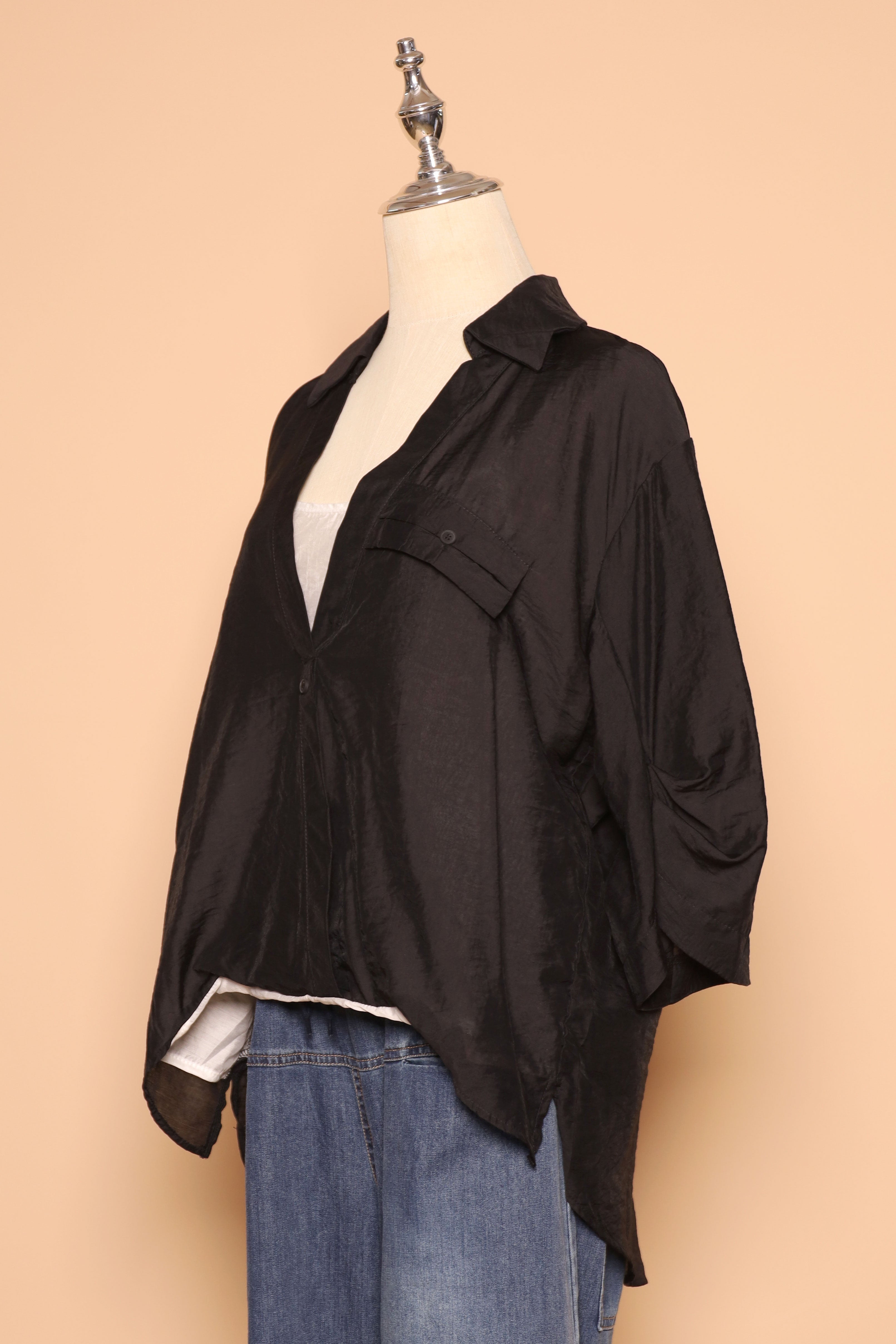 PO - Piao Top in Black