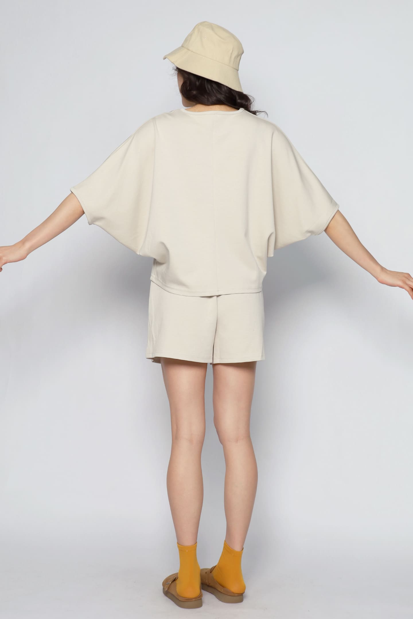 JOY - Play Soft 2 in 1 Top and Shorts Set in Cream