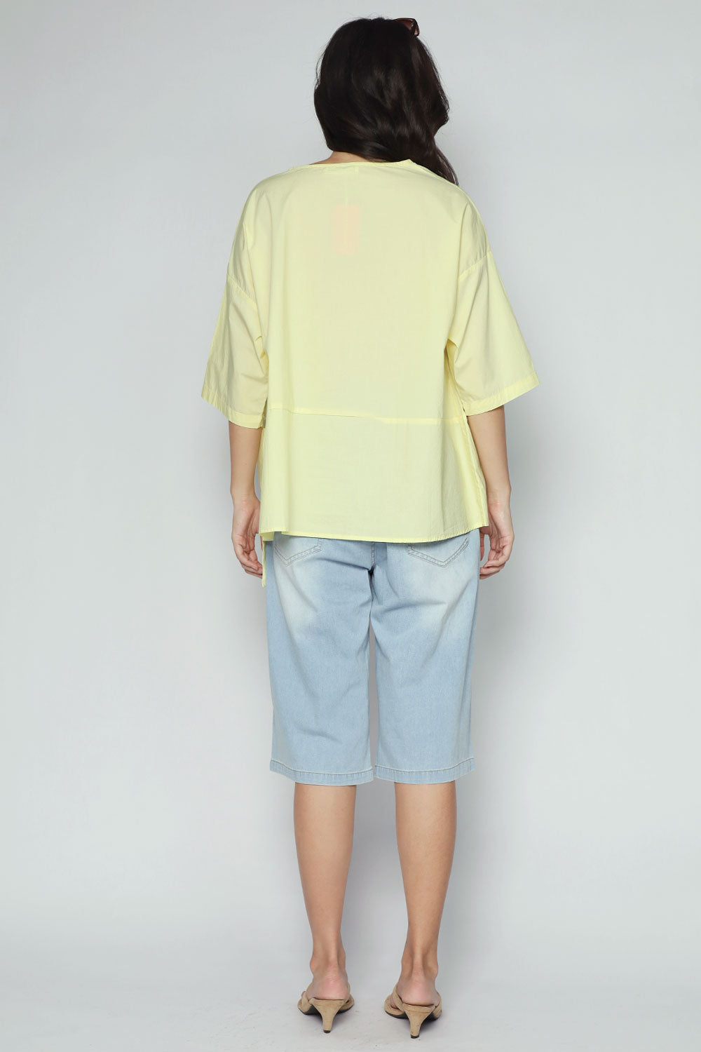 Poe Top in Yellow
